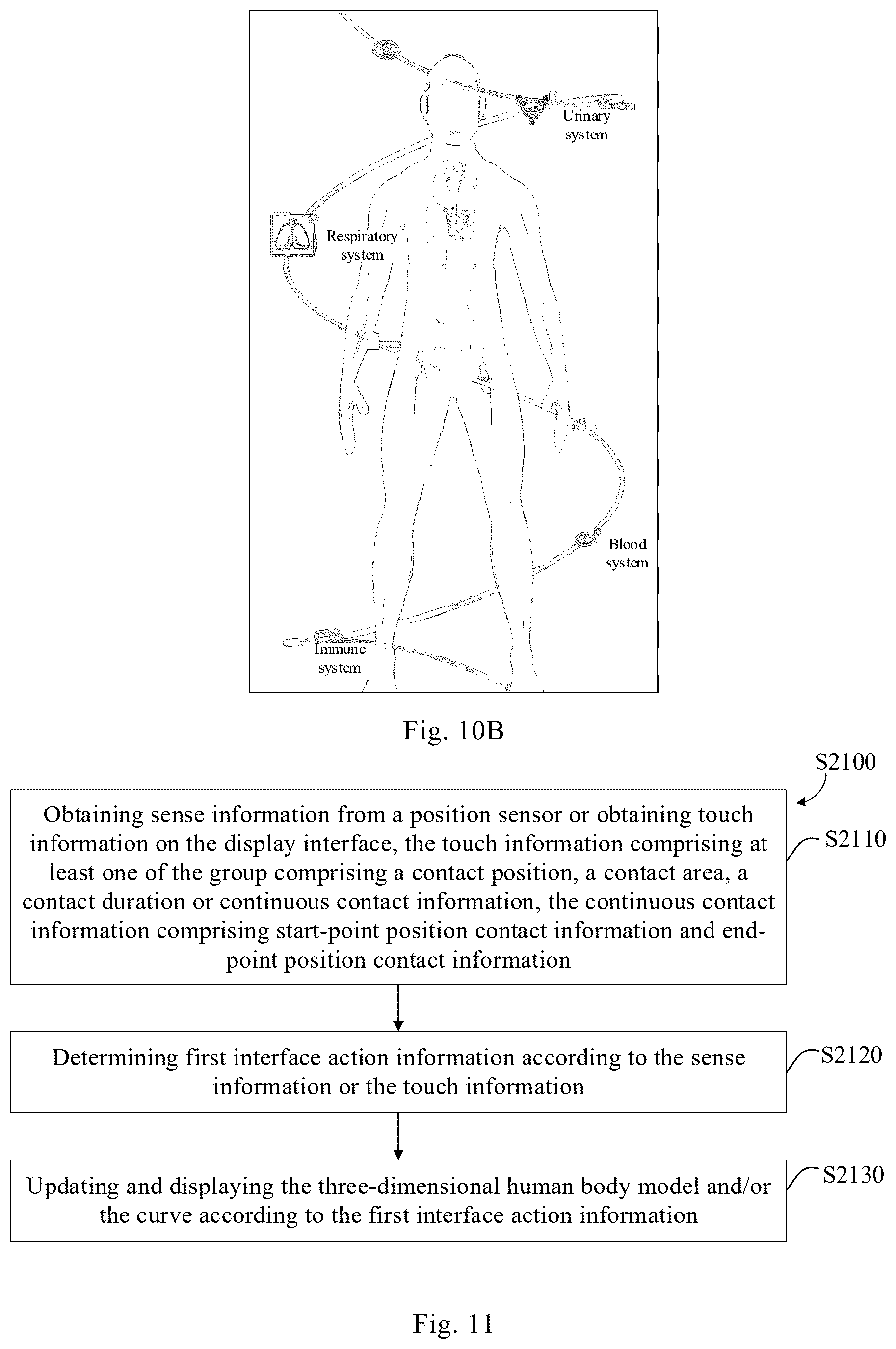 Patent US12567211 Figure 7 – Health management system, and human body information display method and human body model generation method applied to same
