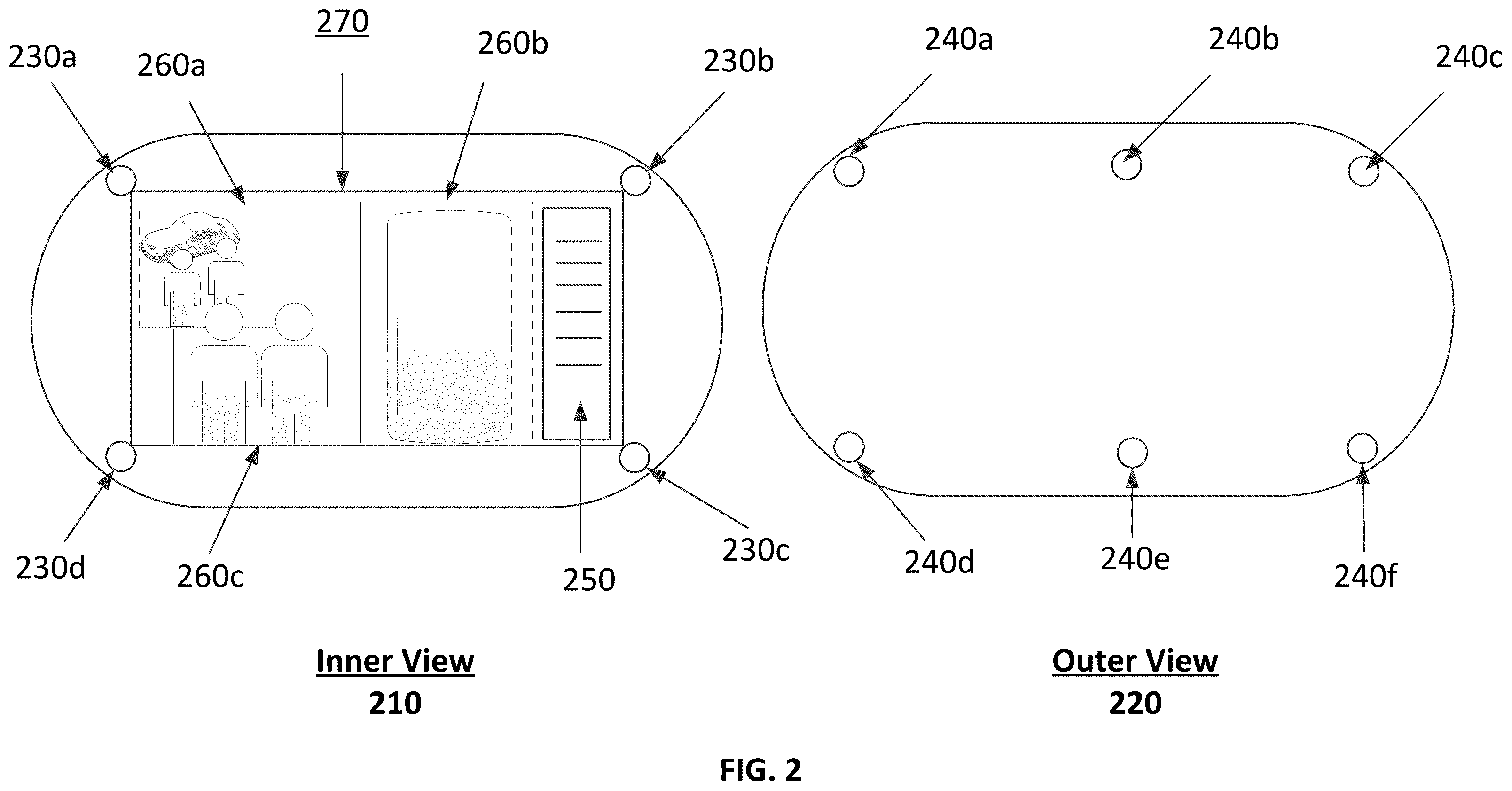 Patent US12567217 Figure 2 – Smart content rendering on augmented reality systems, methods, and devices