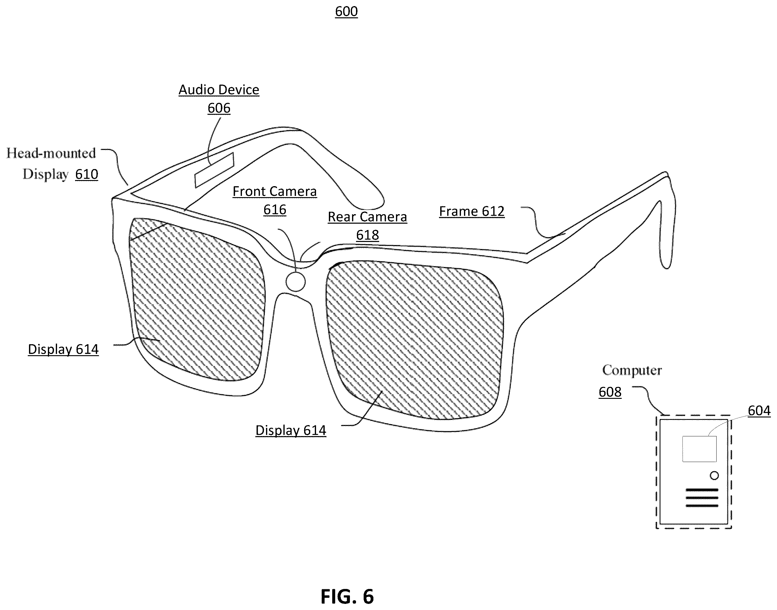 Patent US12567217 Figure 5 – Smart content rendering on augmented reality systems, methods, and devices