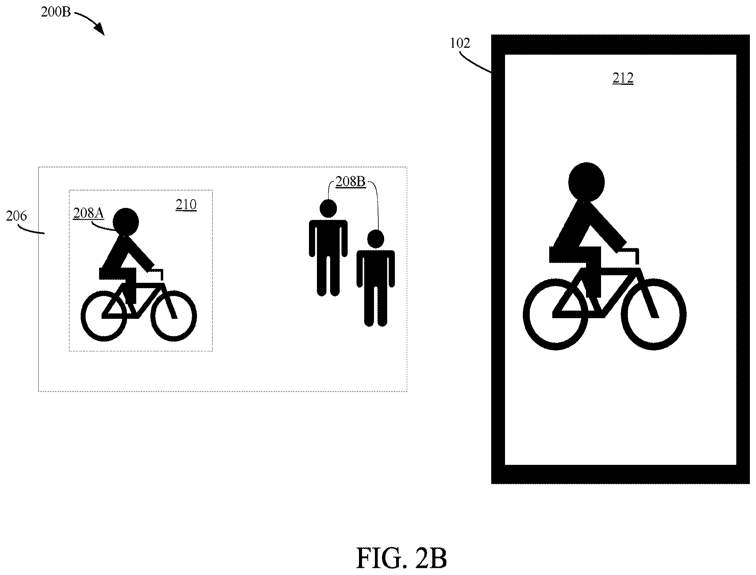 Patent US12567225 Figure 3 – Method for converting landscape video to portrait mobile layout using a selection interface