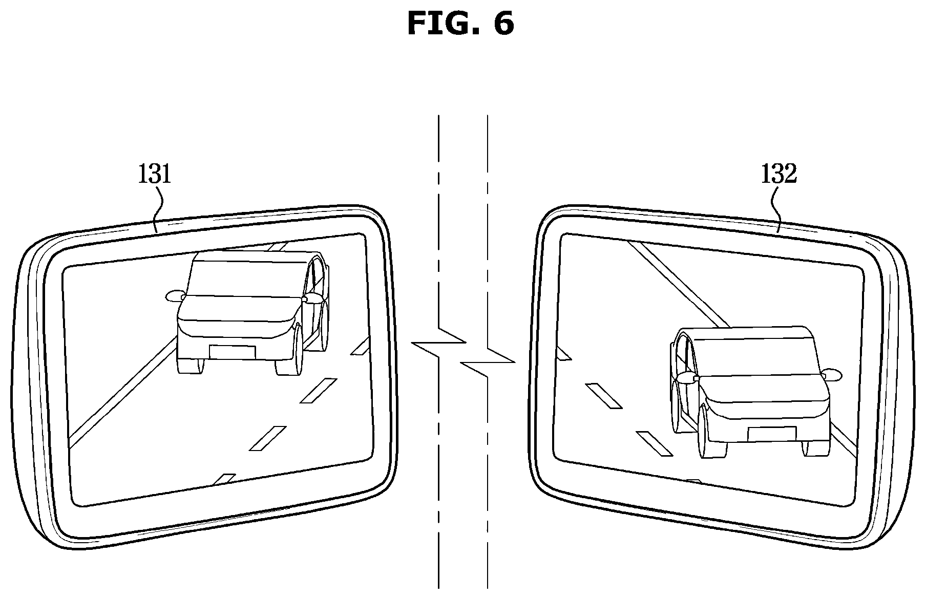 Patent US12567265 Figure 6 – Vehicle, control method thereof and camera monitoring apparatus