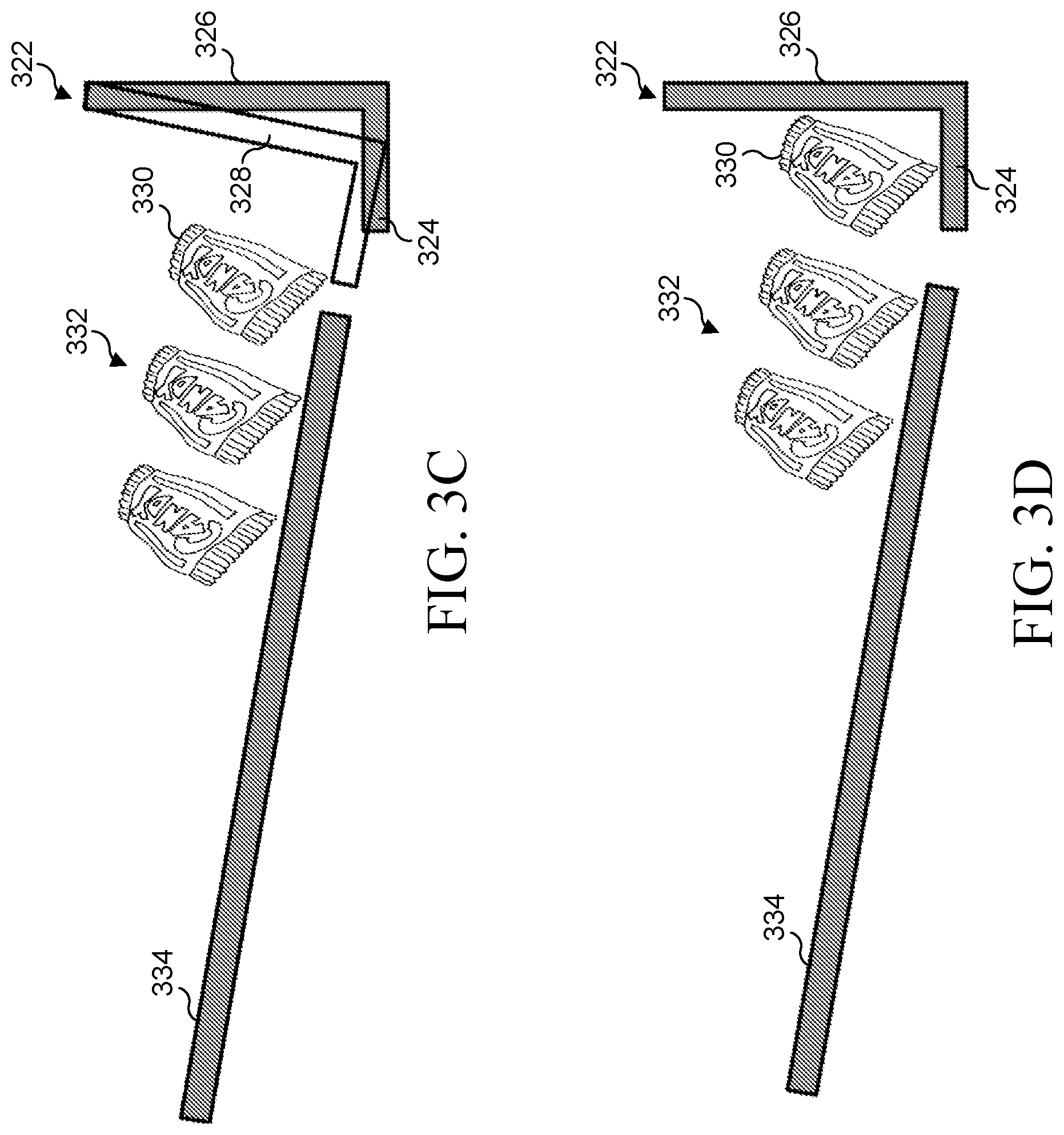 Patent US12567300 Figure 4 – Vending machine product delivery system with variable retrieval speed