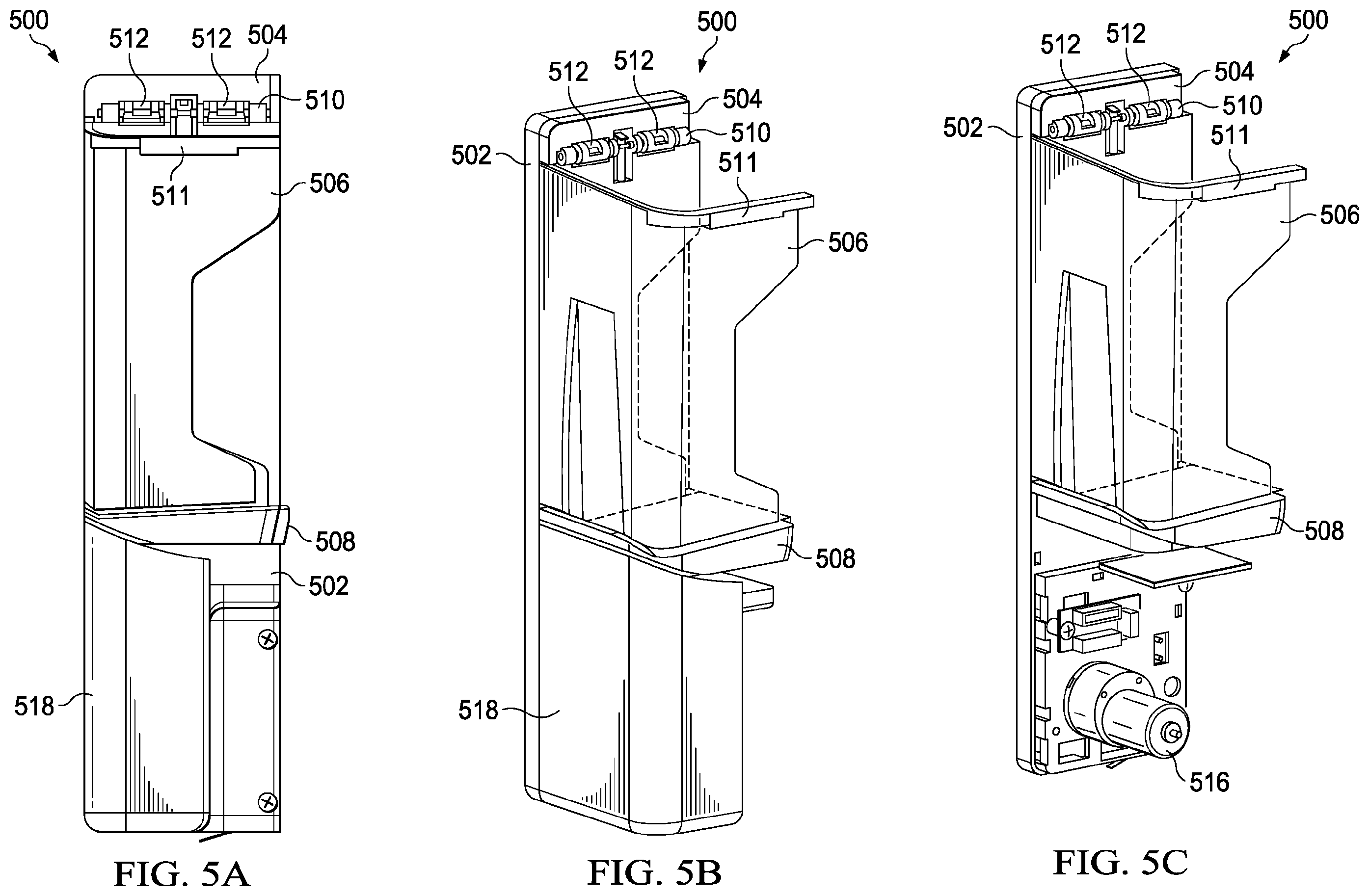 Patent US12567300 Figure 7 – Vending machine product delivery system with variable retrieval speed