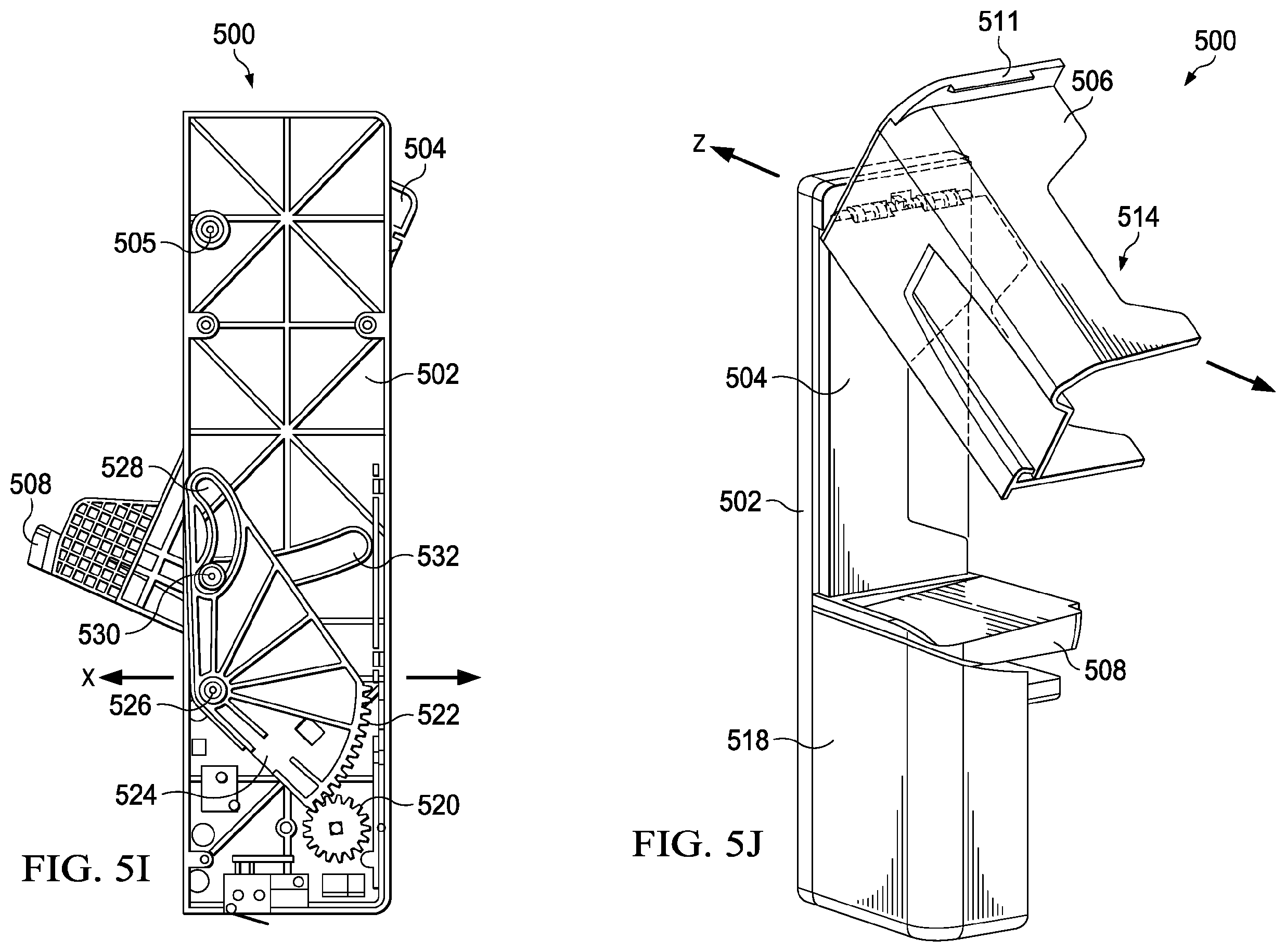 Patent US12567300 Figure 10 – Vending machine product delivery system with variable retrieval speed
