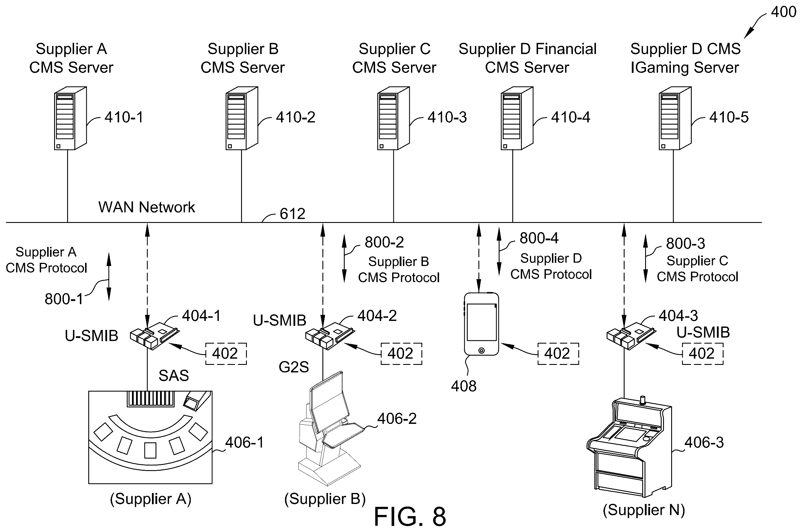Patent US12567307 Figure 10 – Modular hardware and software platform for selectively providing environmental data of a gaming venue to subscribers
