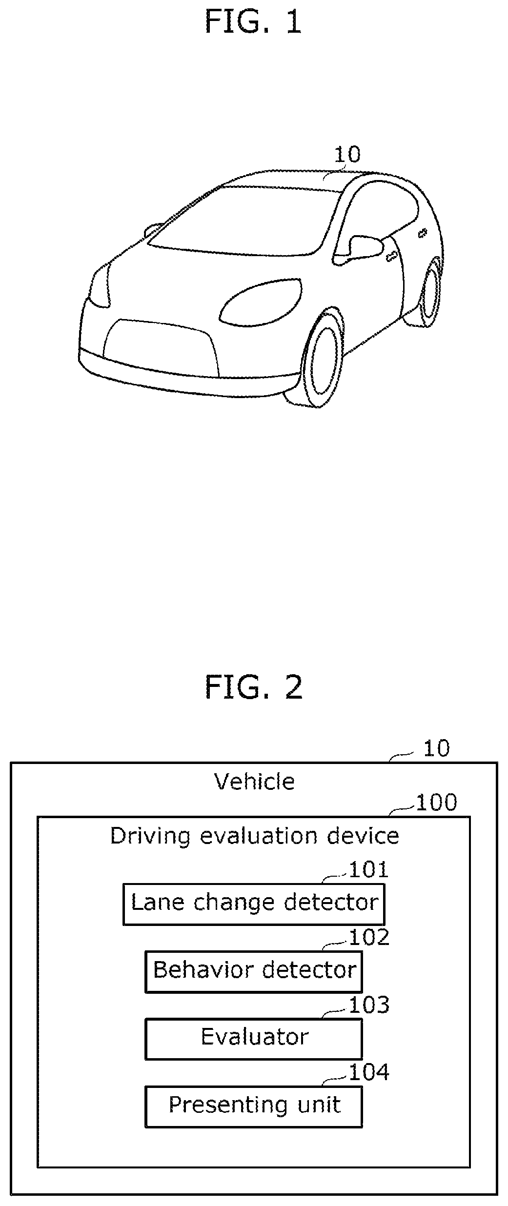 Patent US12567326 Figure 1 – Driving evaluation device and driving evaluation method