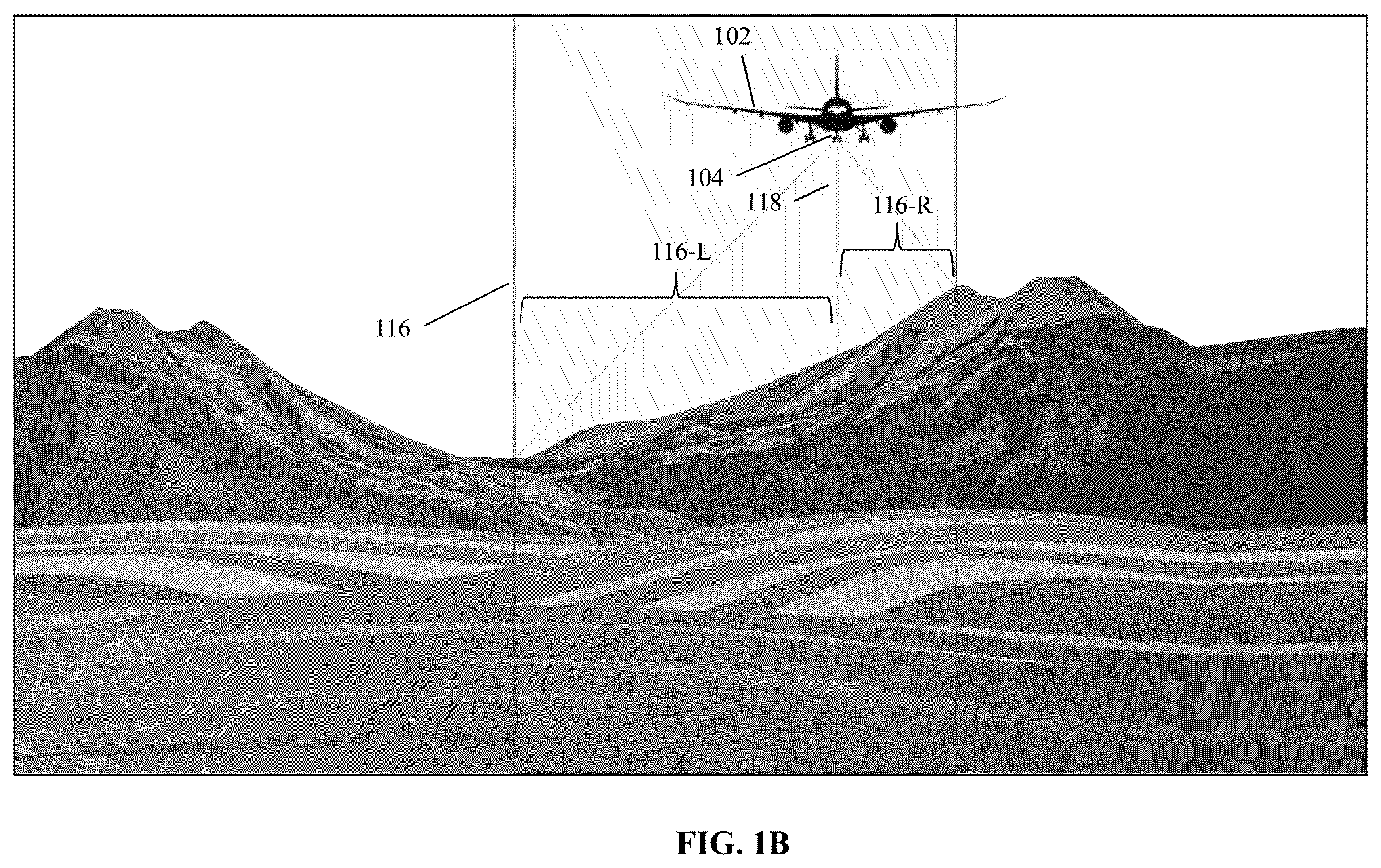 Patent US12567337 Figure 2 – Method and system for swath width normalization during airborne collection of terrain data
