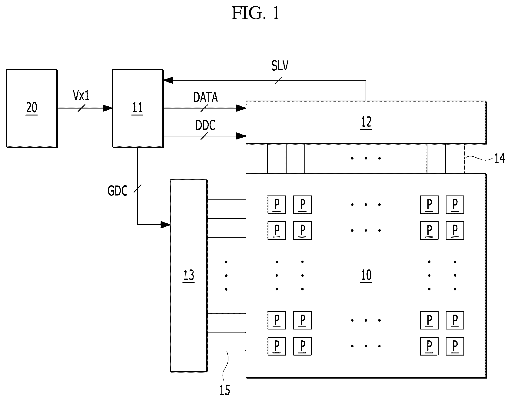 Patent US12567356 Figure 1 – Driving device and driving method of electroluminescence display apparatus
