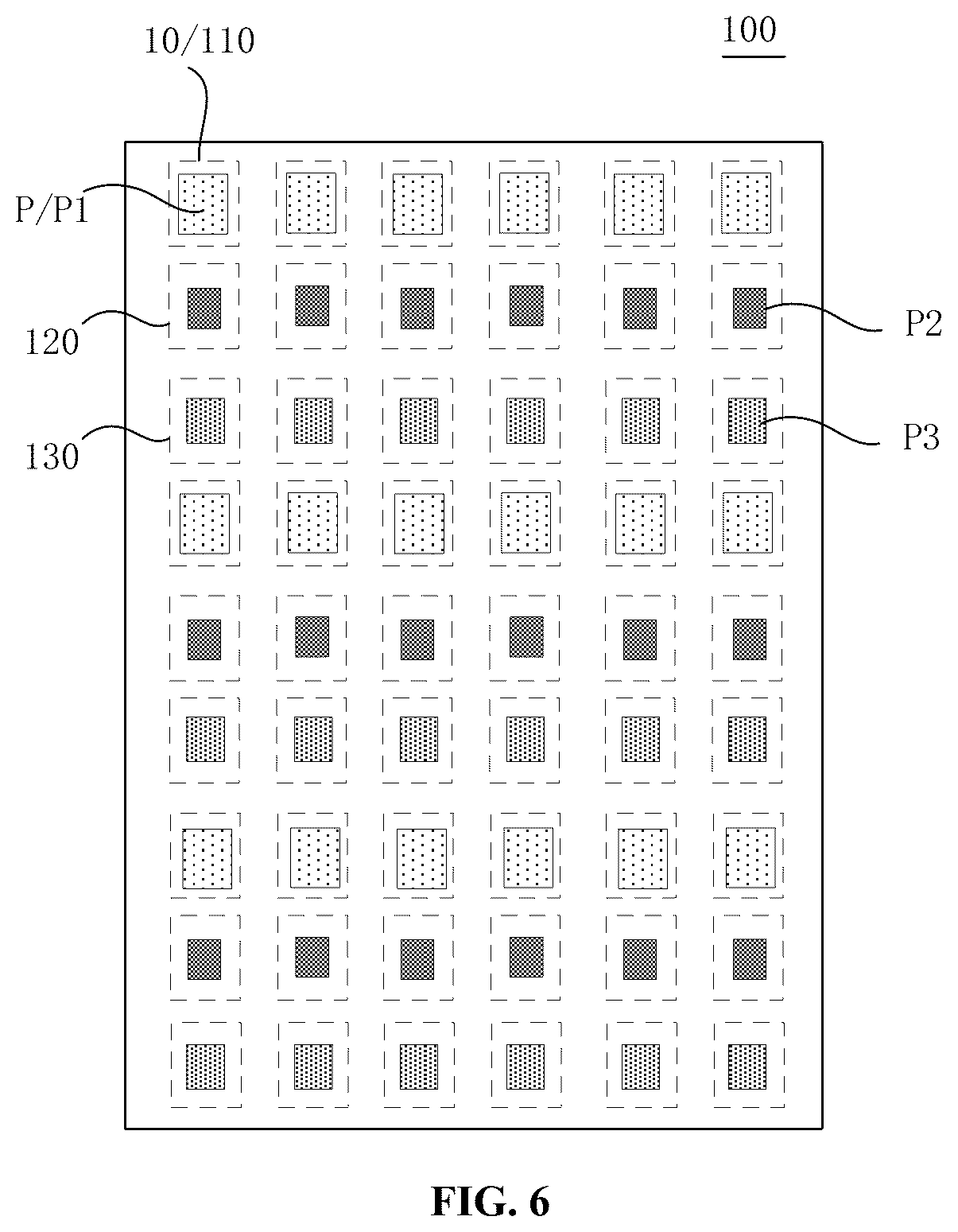 Patent US12567358 Figure 6 – Display panel and display device