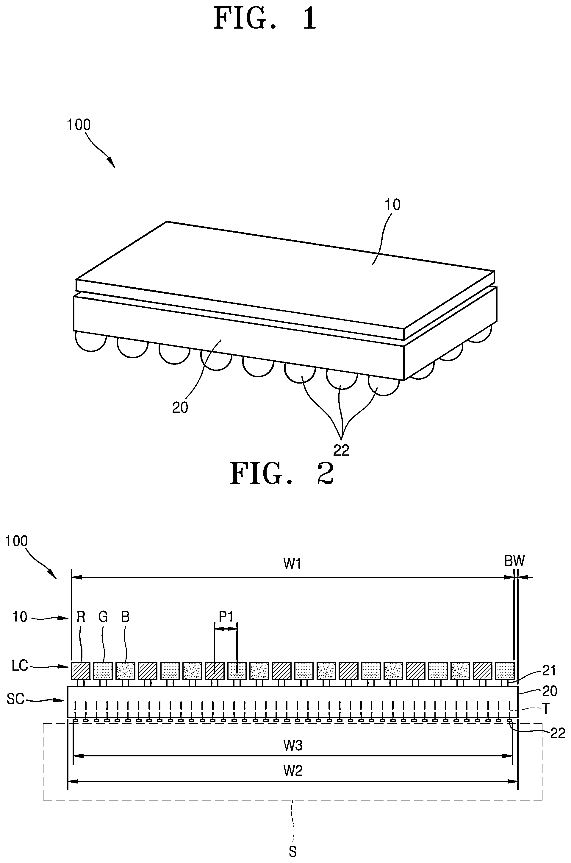 Patent US12567360 — Driving package with integrated display and manufacturing method thereof — Figure 1