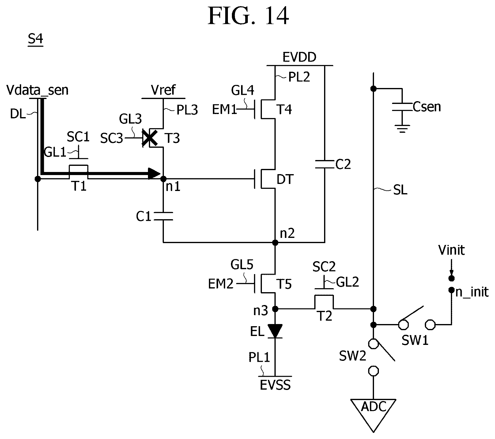 Patent US12567367 Figure 13 – Display device and pixel sensing method thereof