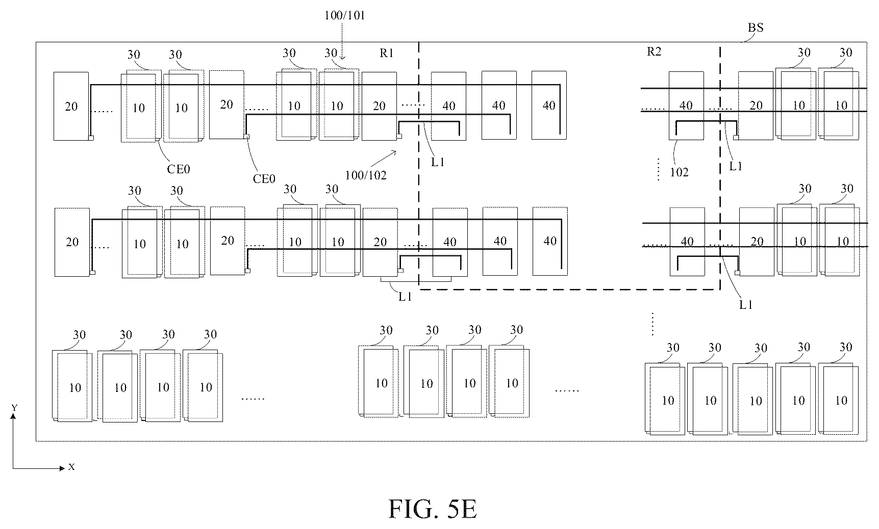Patent US12567369 Figure 5 – Display panel including dummy lines and display device including the display panel
