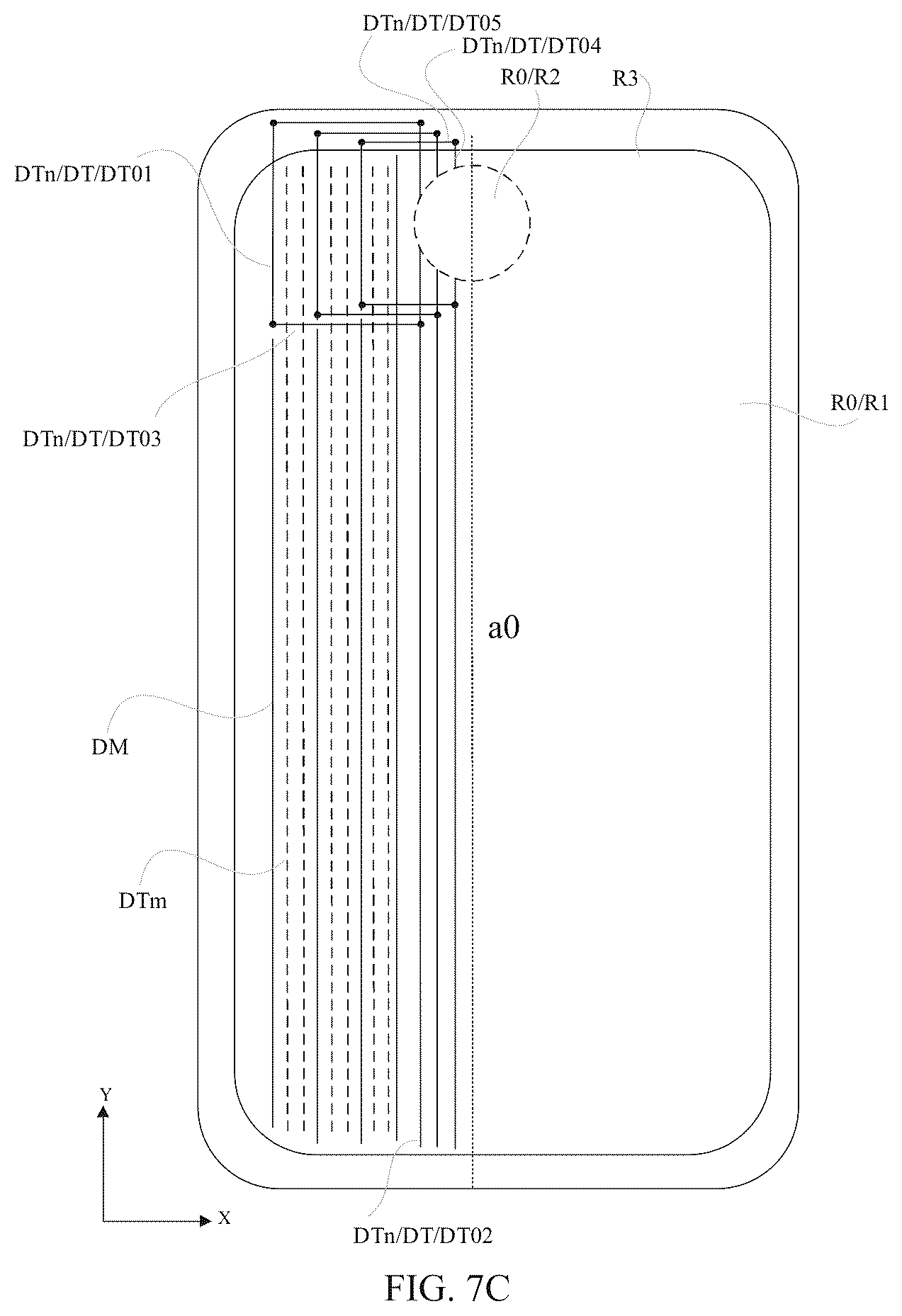 Patent US12567369 Figure 9 – Display panel including dummy lines and display device including the display panel