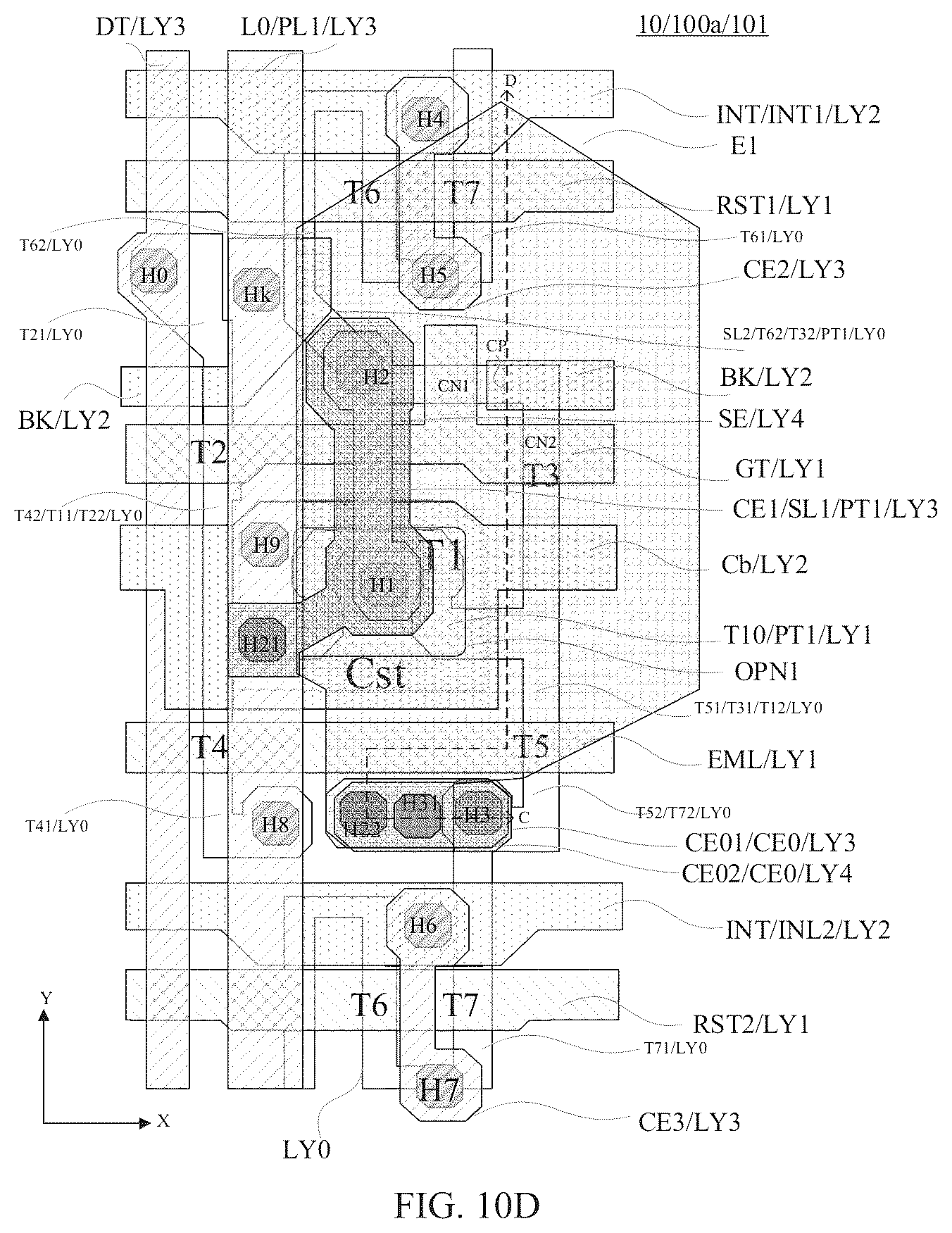 Patent US12567369 Figure 18 – Display panel including dummy lines and display device including the display panel