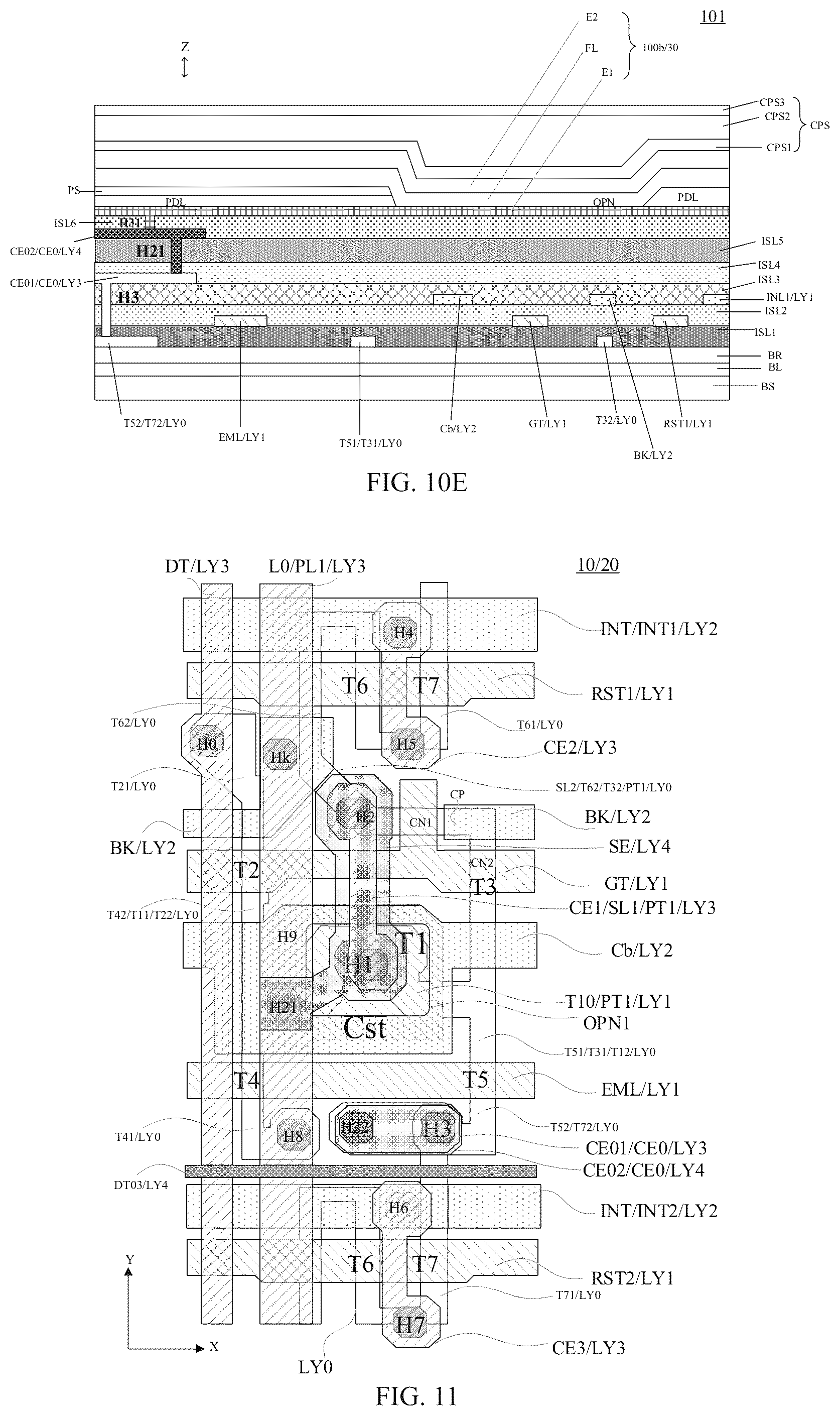Patent US12567369 Figure 19 – Display panel including dummy lines and display device including the display panel