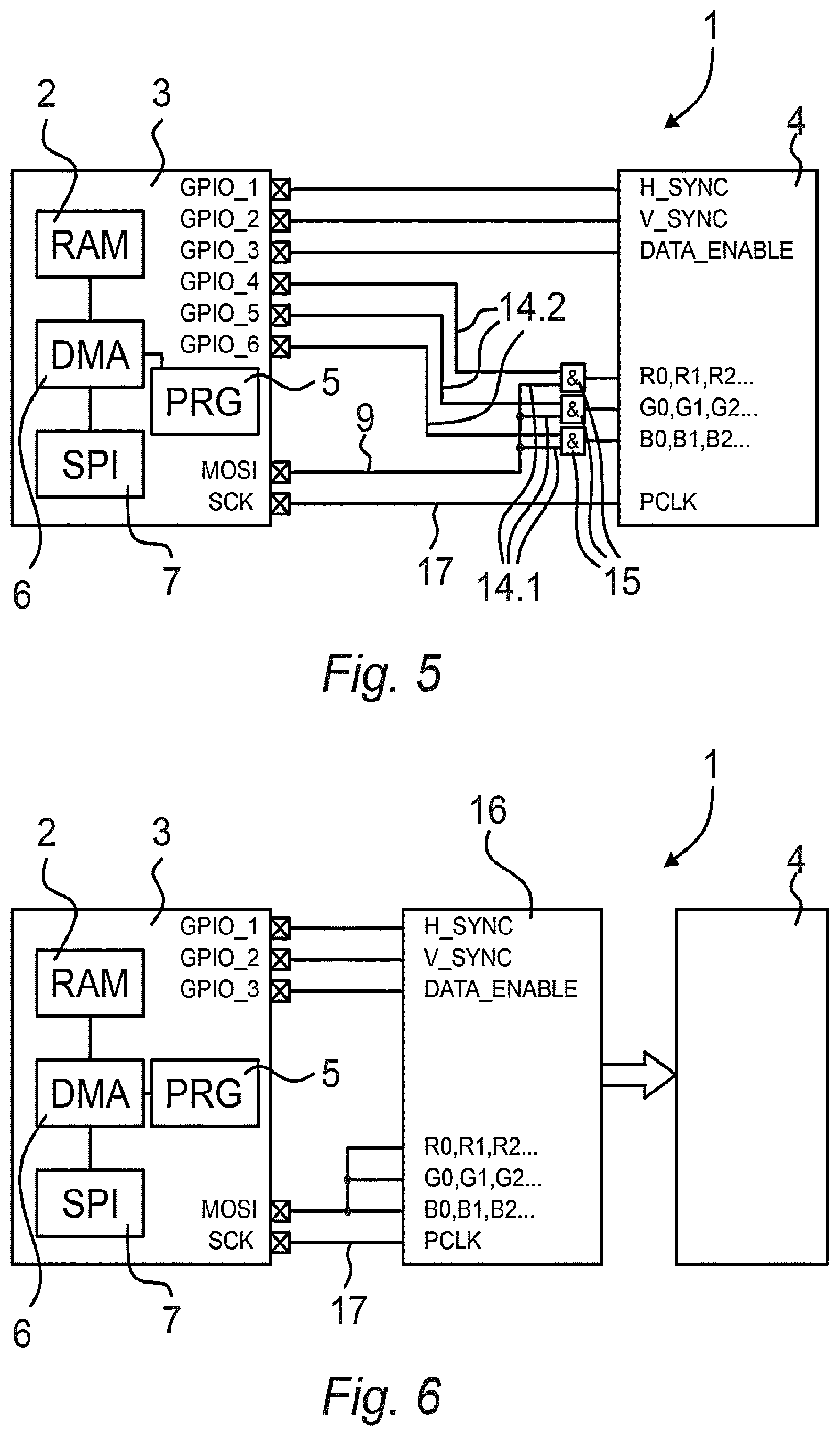 Patent US12567388 Figure 3 – Method for controlling active matrix displays, corresponding controller, and computer program product