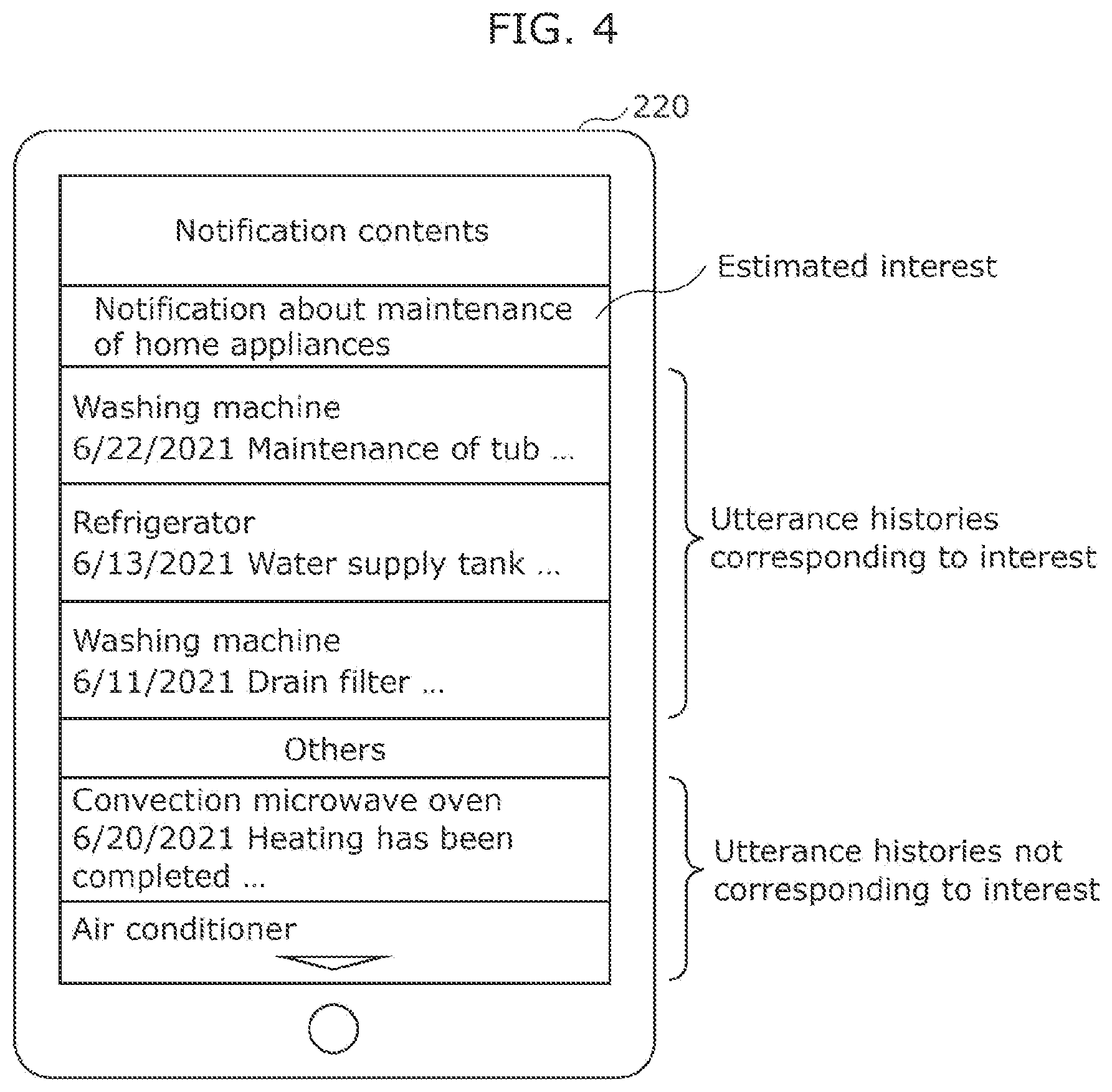 Patent US12567399 Figure 4 – Management apparatus, management system, management method, and recording medium