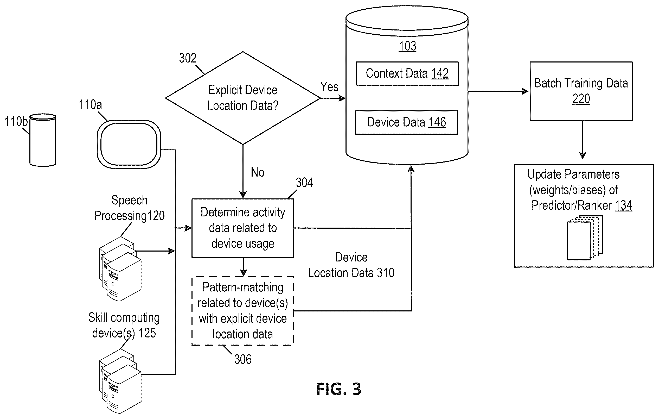 Patent US12567416 Figure 3 – Ambient device state content display