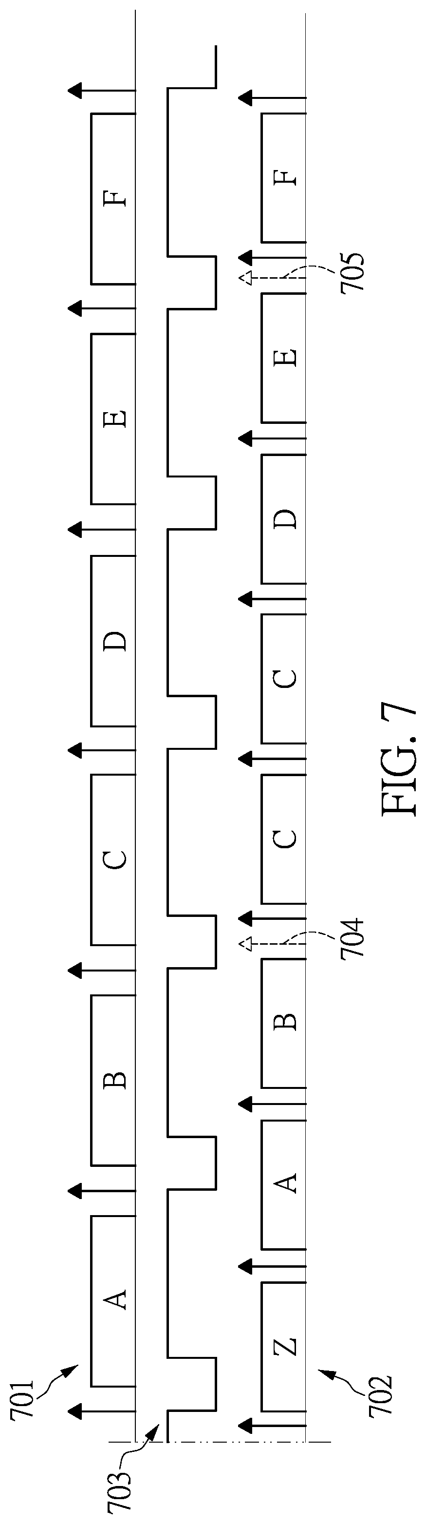 Patent US12567443 Figure 7 – Method for reading and writing frame images having variable frame rates and system therefor