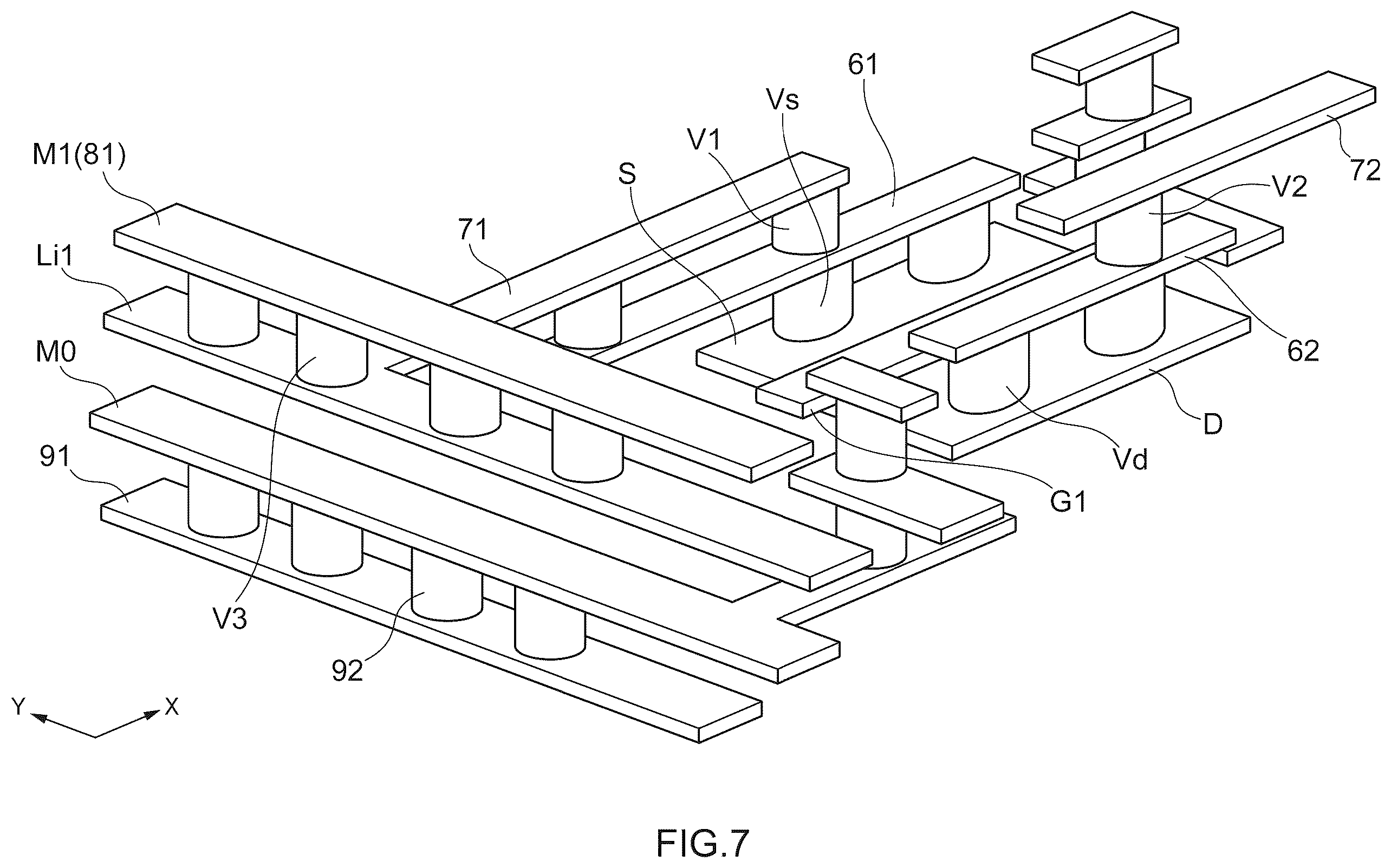 Patent US12567449 Figure 7 – Semiconductor device having output buffer