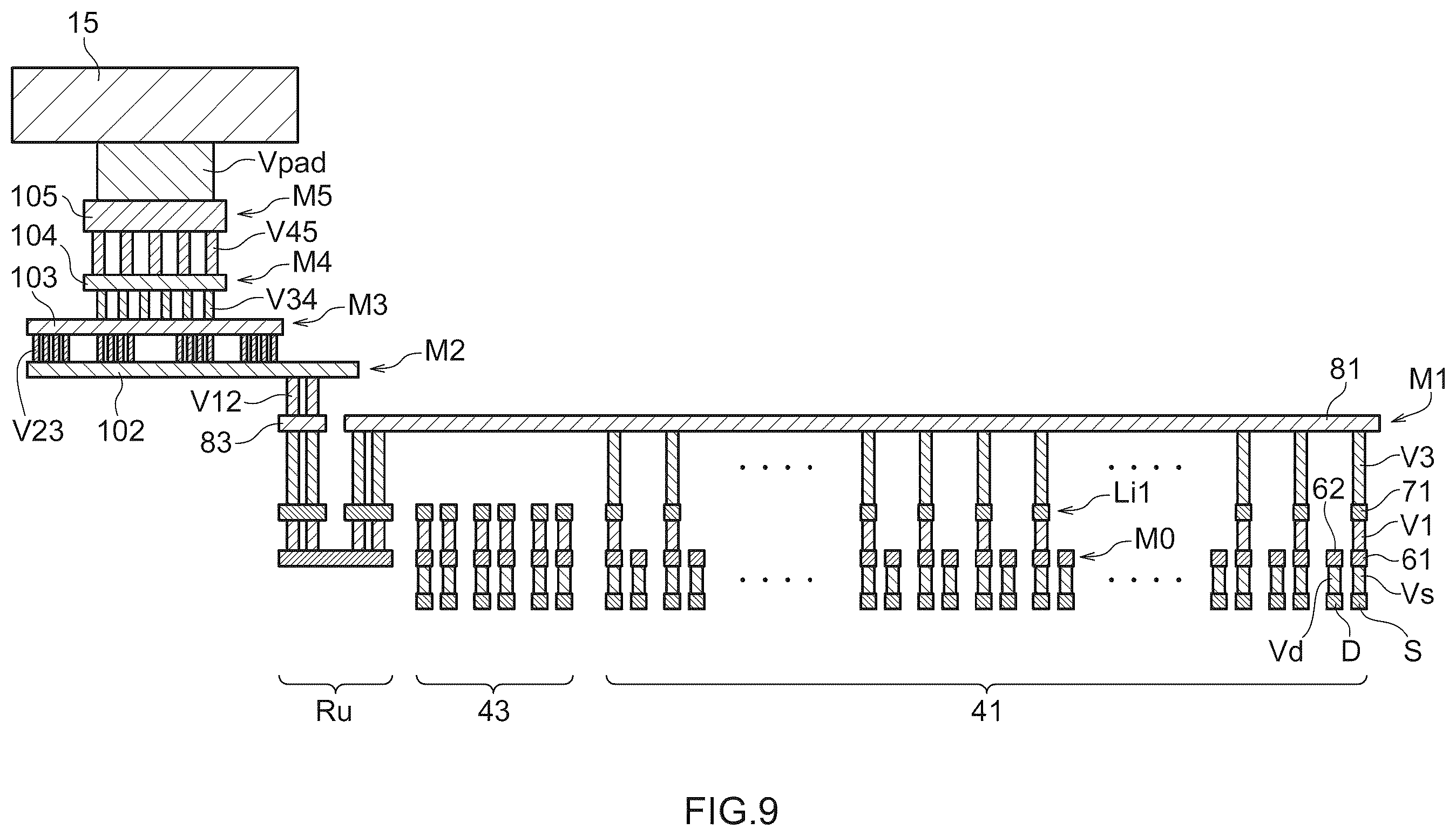Patent US12567449 Figure 9 – Semiconductor device having output buffer