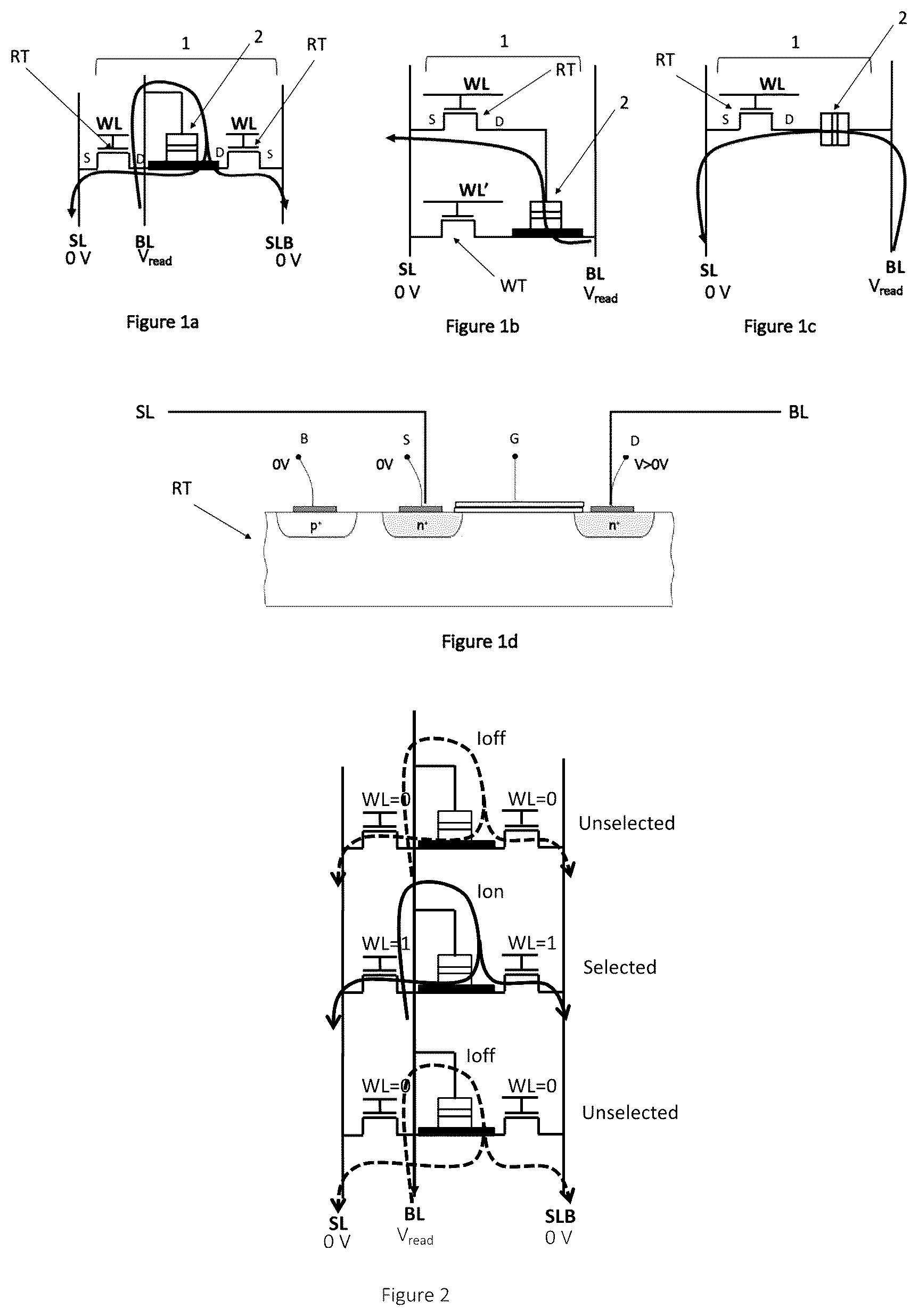 Patent US12567451 Figure 1 – Magneto resistive memory device