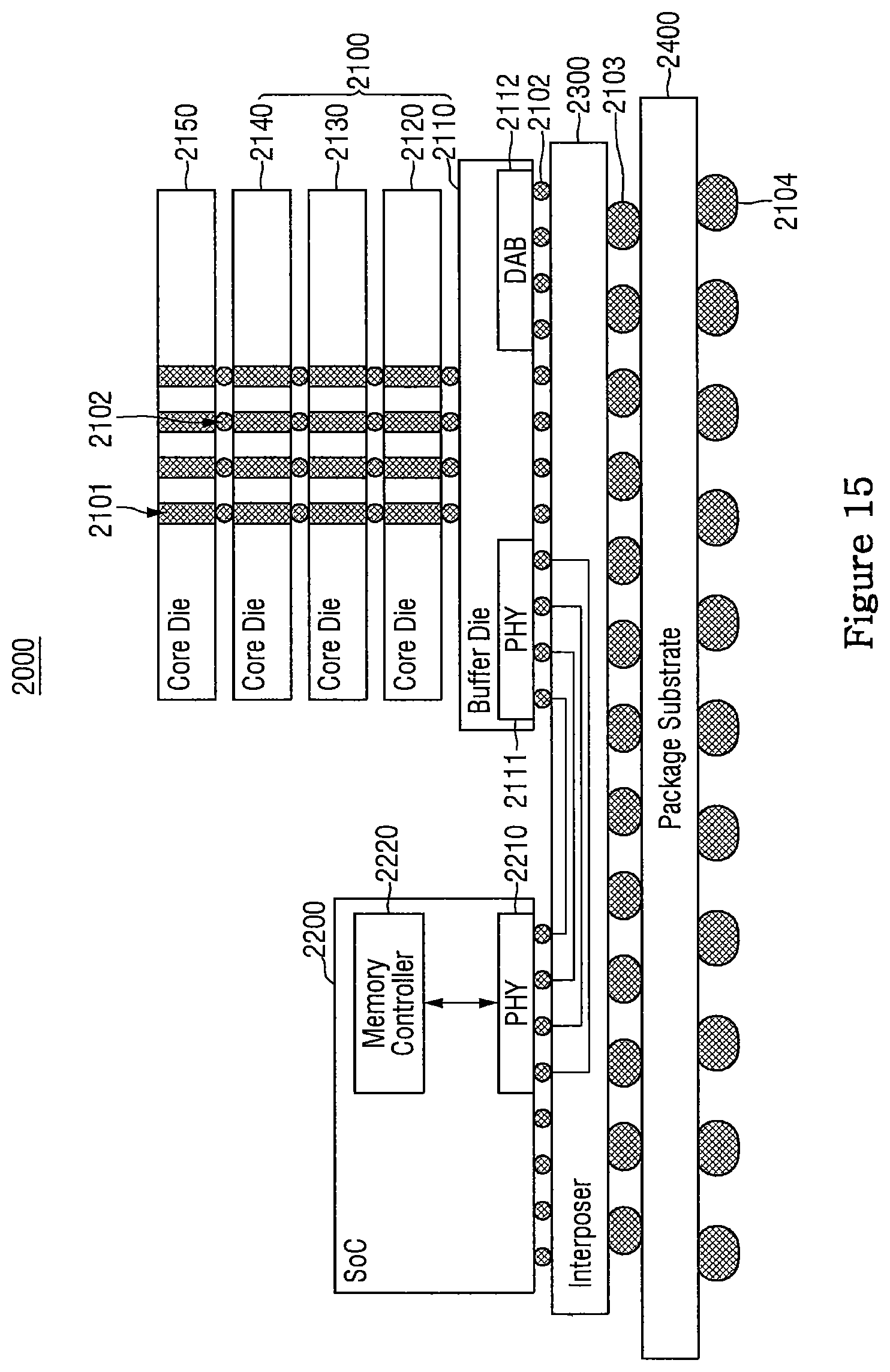 Patent US12567456 Figure 12 – Semiconductor memory with dual quadrature corrected duty cycle clock outputs