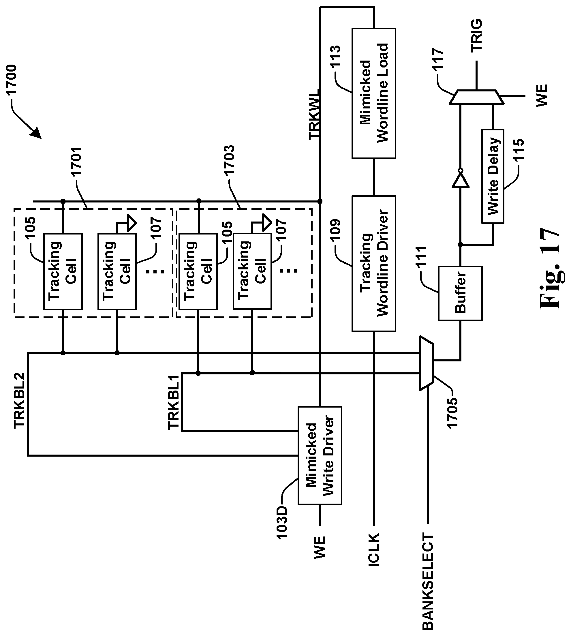 Patent US12567460 Figure 14 – Tracking worst case memory cells by suppressing tracking wordline voltage