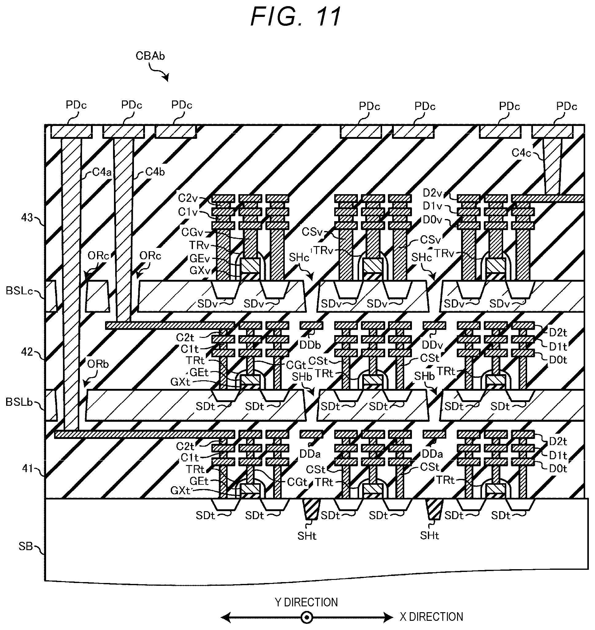 Patent US12567465 Figure 11 – Semiconductor device