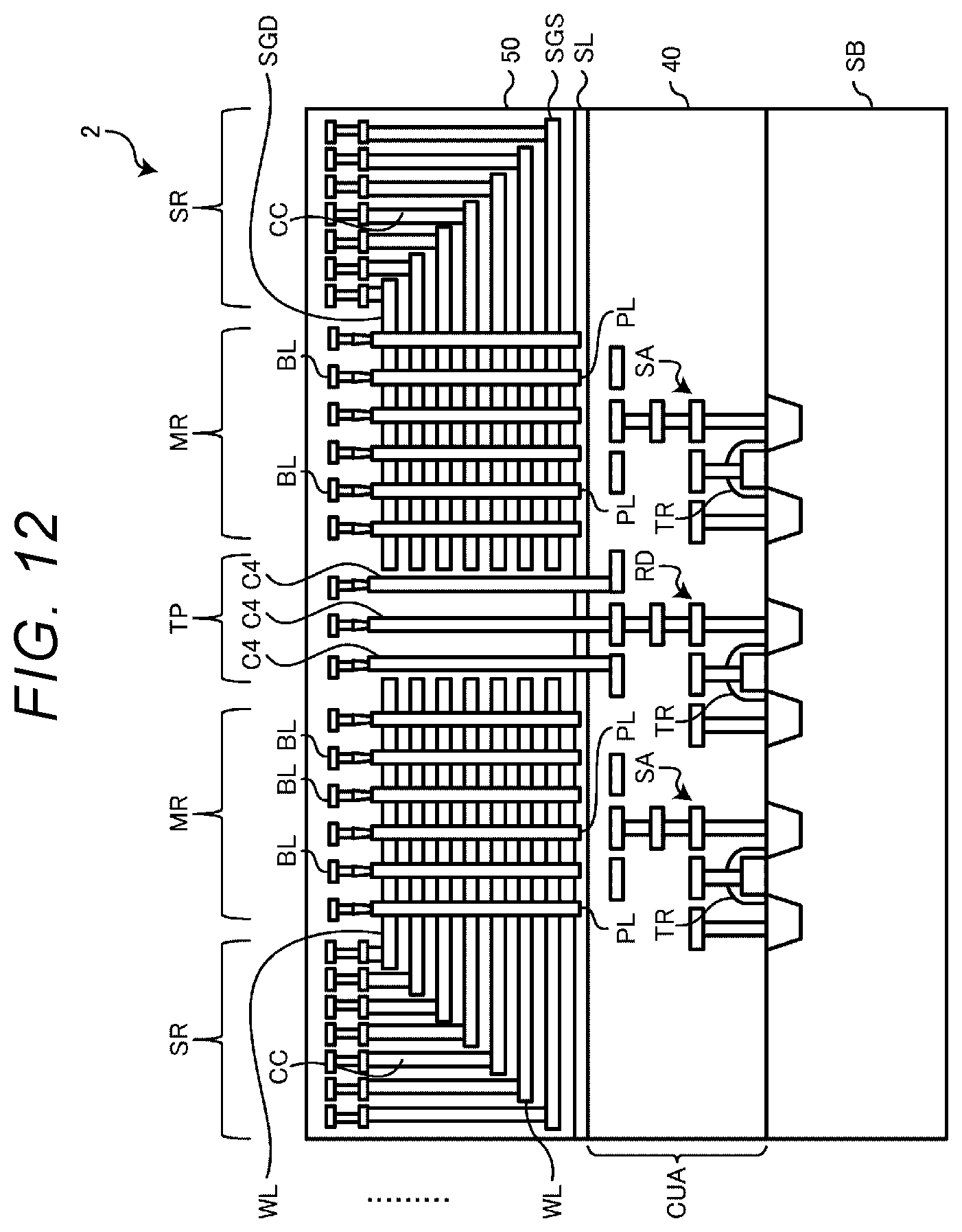 Patent US12567465 Figure 12 – Semiconductor device