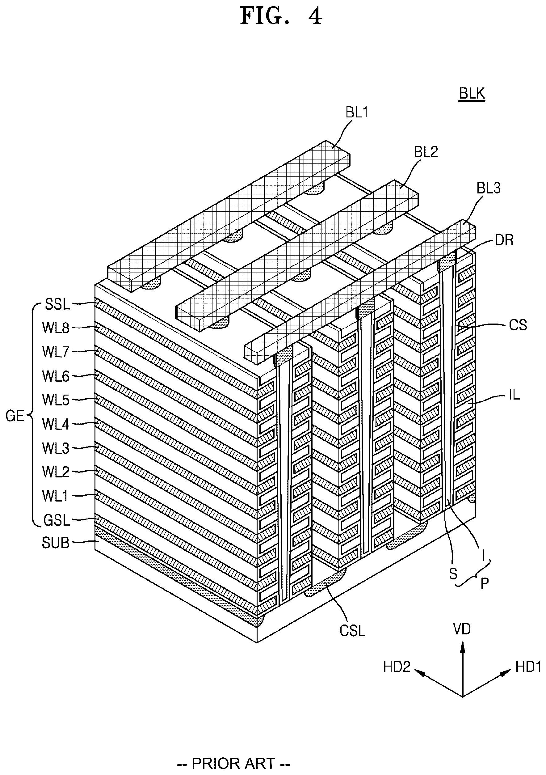 Patent US12567466 Figure 4 – Nonvolatile memory devices and methods of operating the nonvolatile memory devices