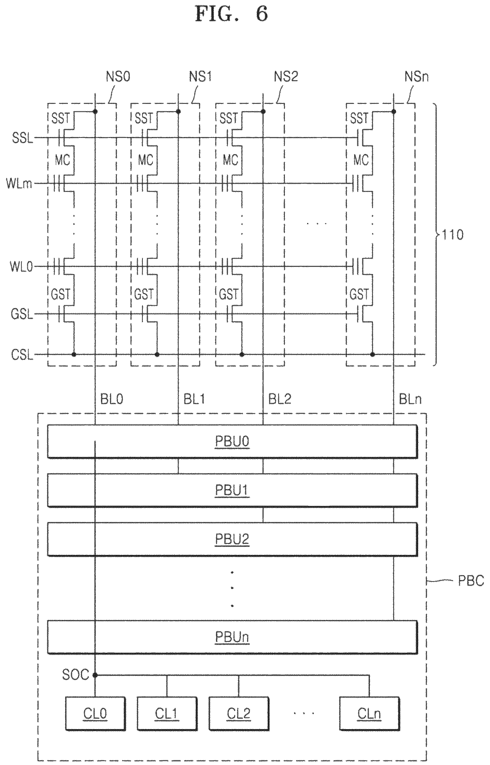 Patent US12567467 Figure 6 – Memory device and operating method thereof