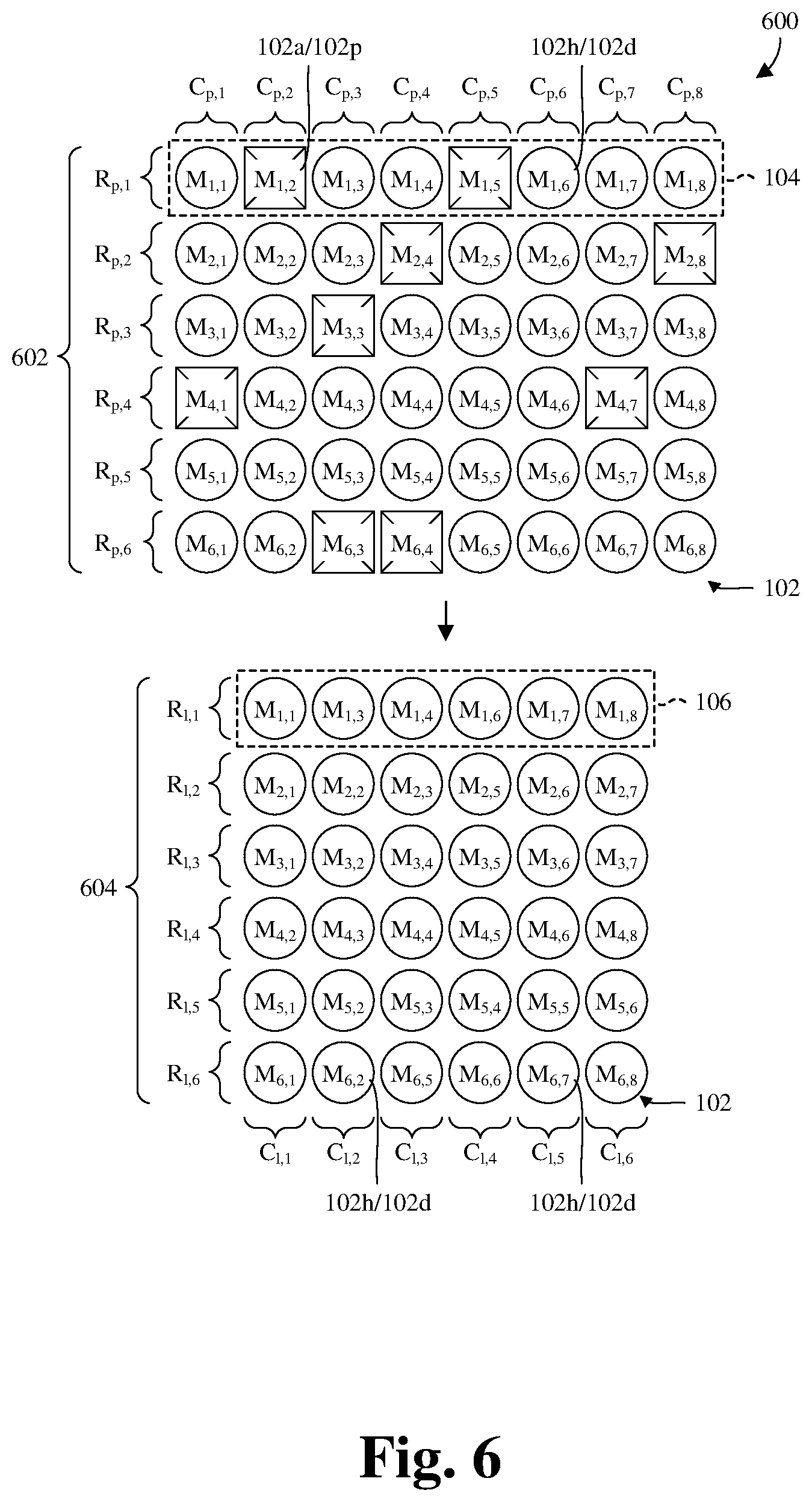 Patent US12567477 Figure 5 – Method for LUT-free memory repair