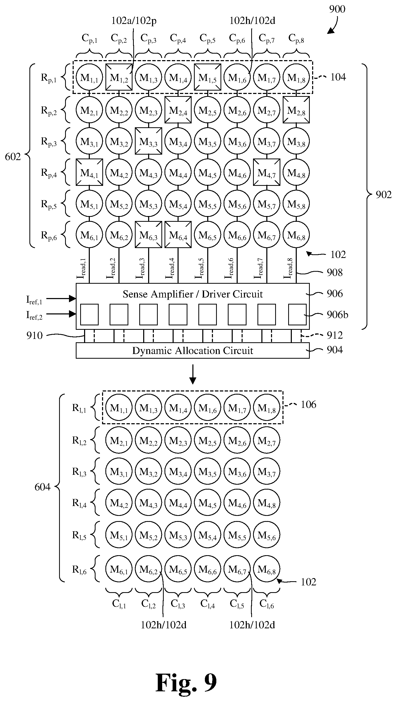 Patent US12567477 Figure 7 – Method for LUT-free memory repair