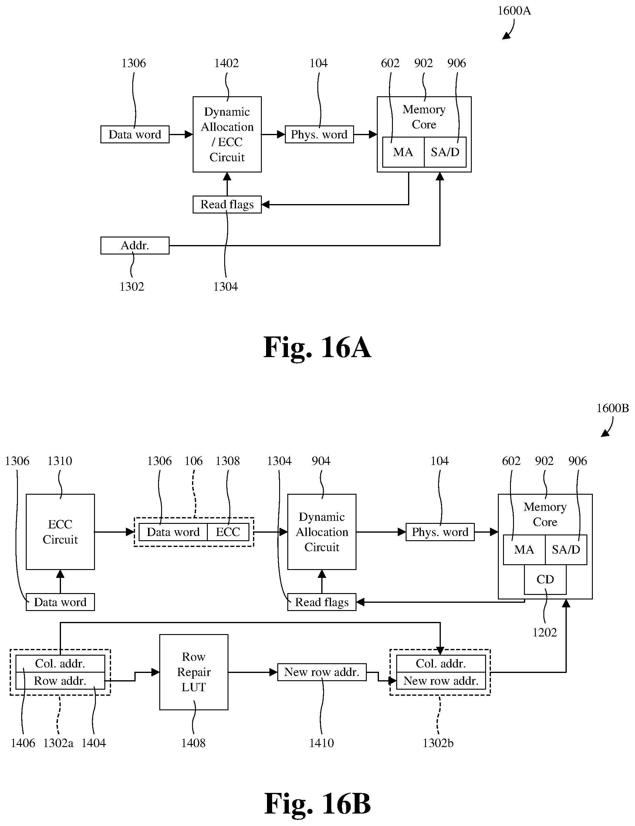 Patent US12567477 Figure 12 – Method for LUT-free memory repair