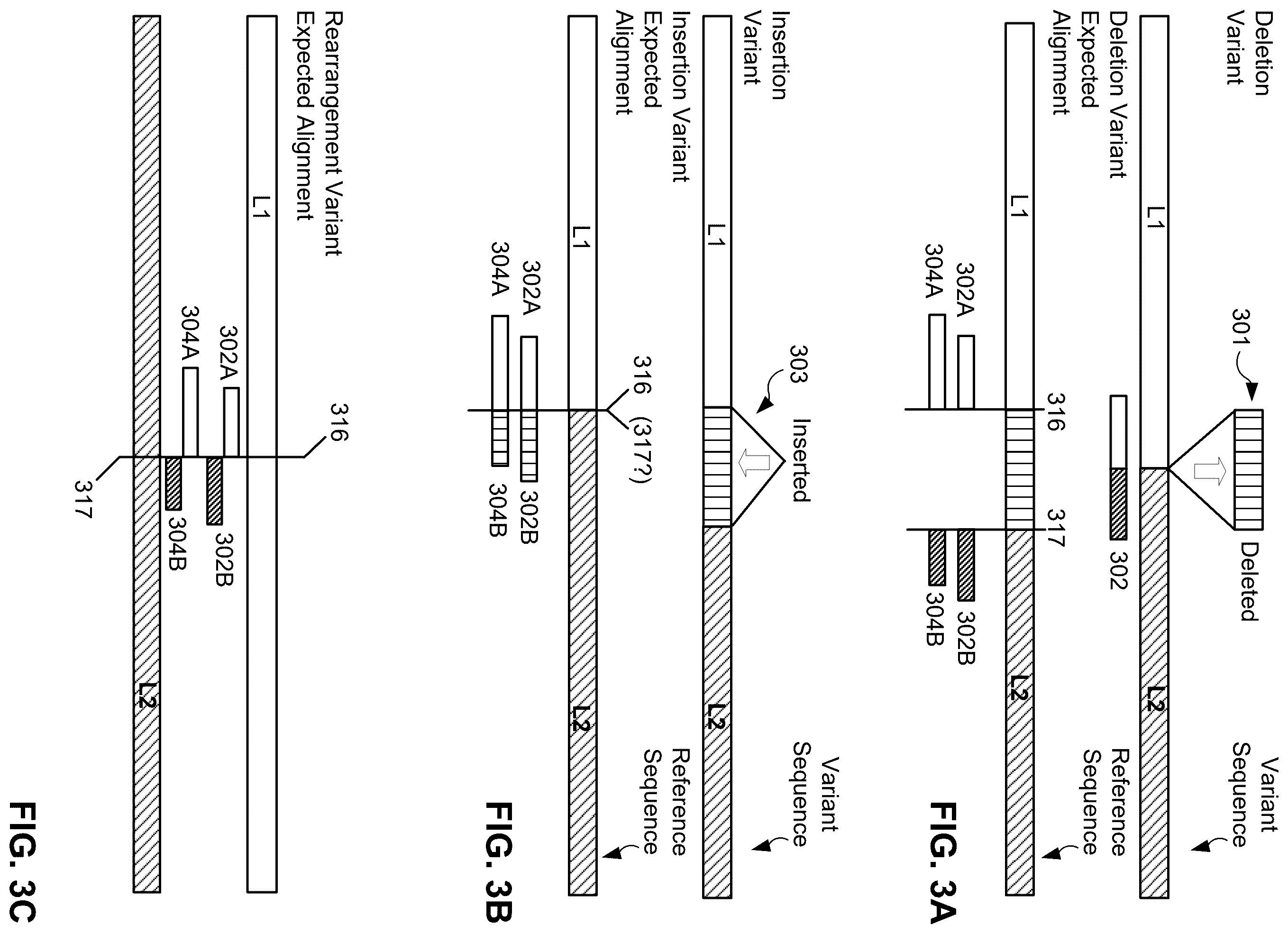 Patent US12567492 Figure 3 – Genetic variant detection based on merged and unmerged reads