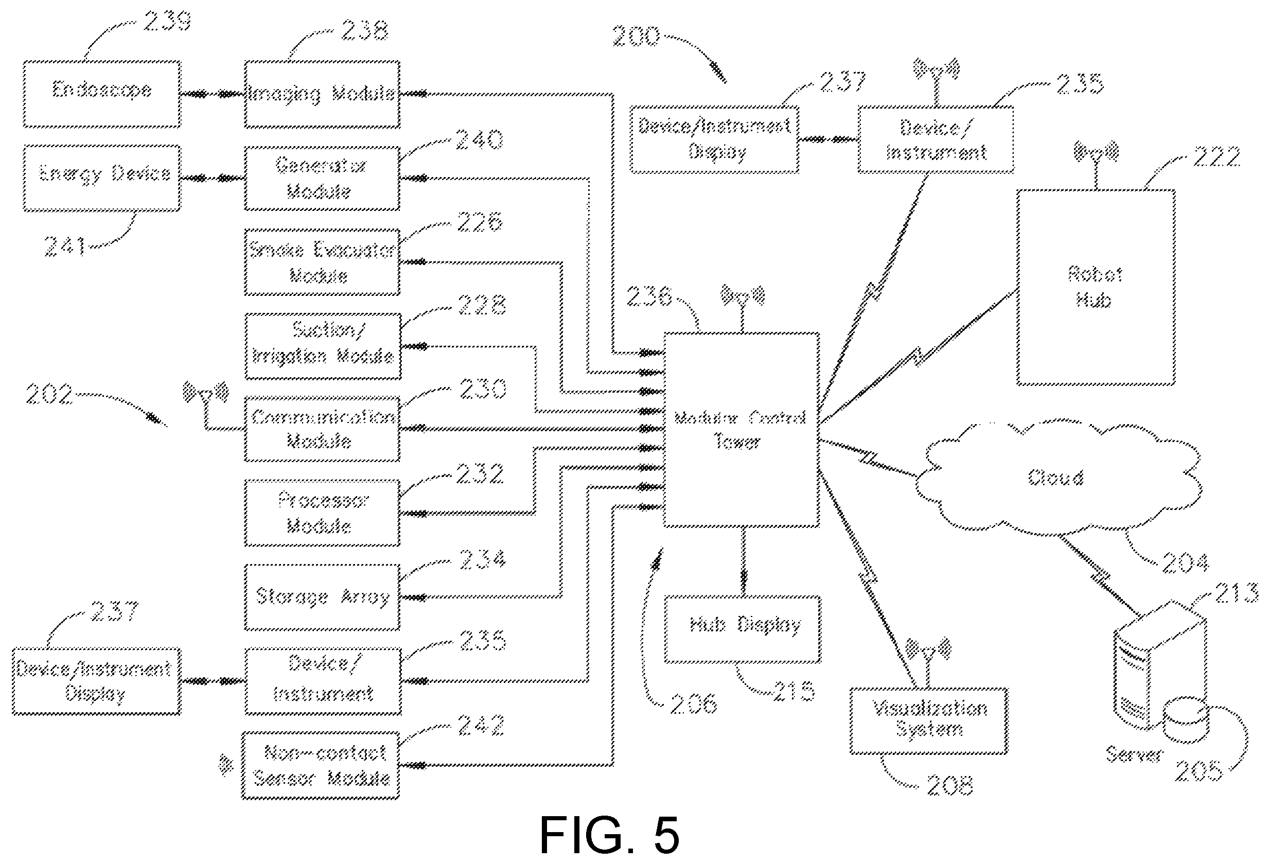 Patent US12567506 Figure 5 – Simulation-based surgical procedure planning system