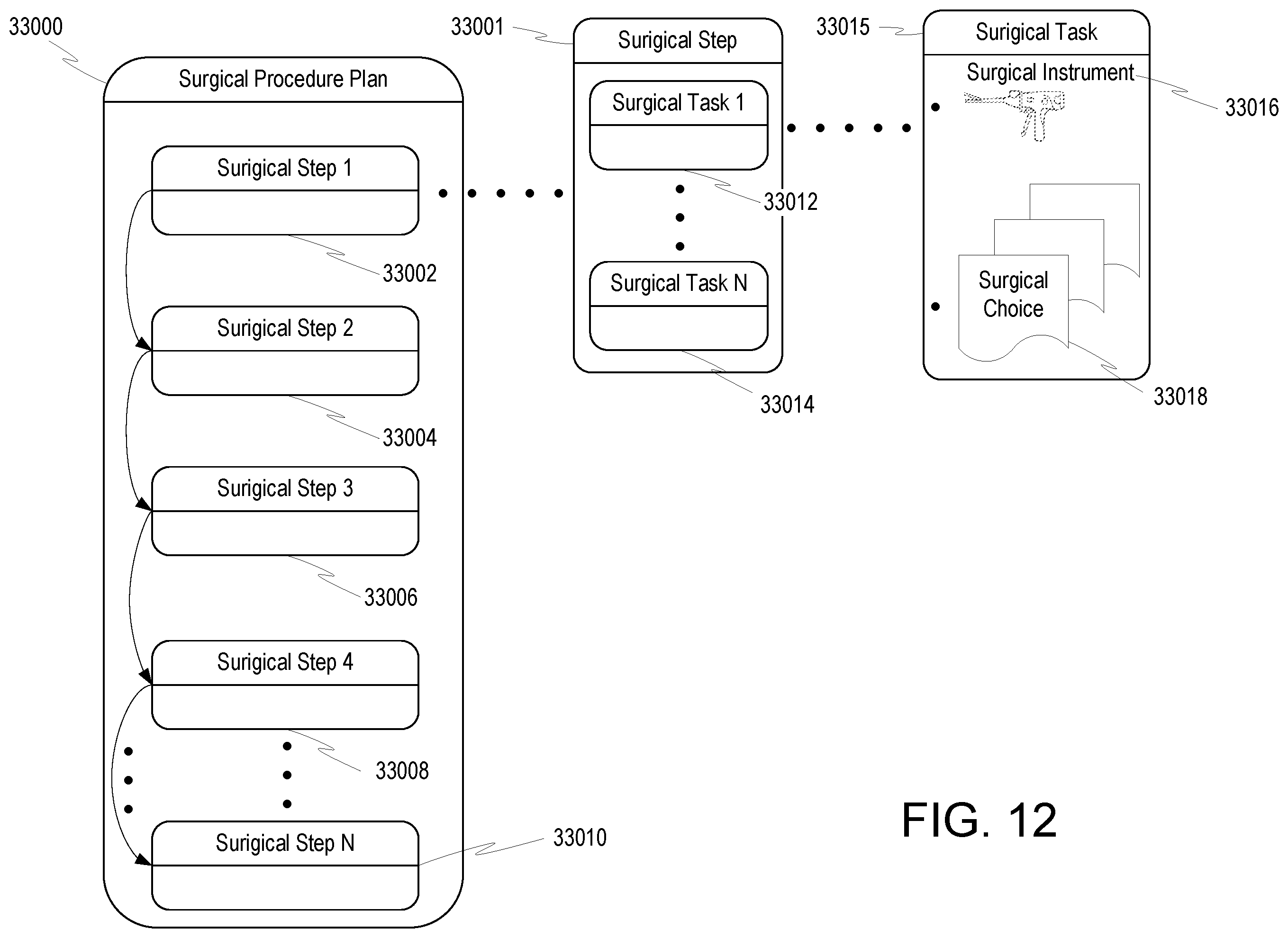 Patent US12567506 Figure 13 – Simulation-based surgical procedure planning system