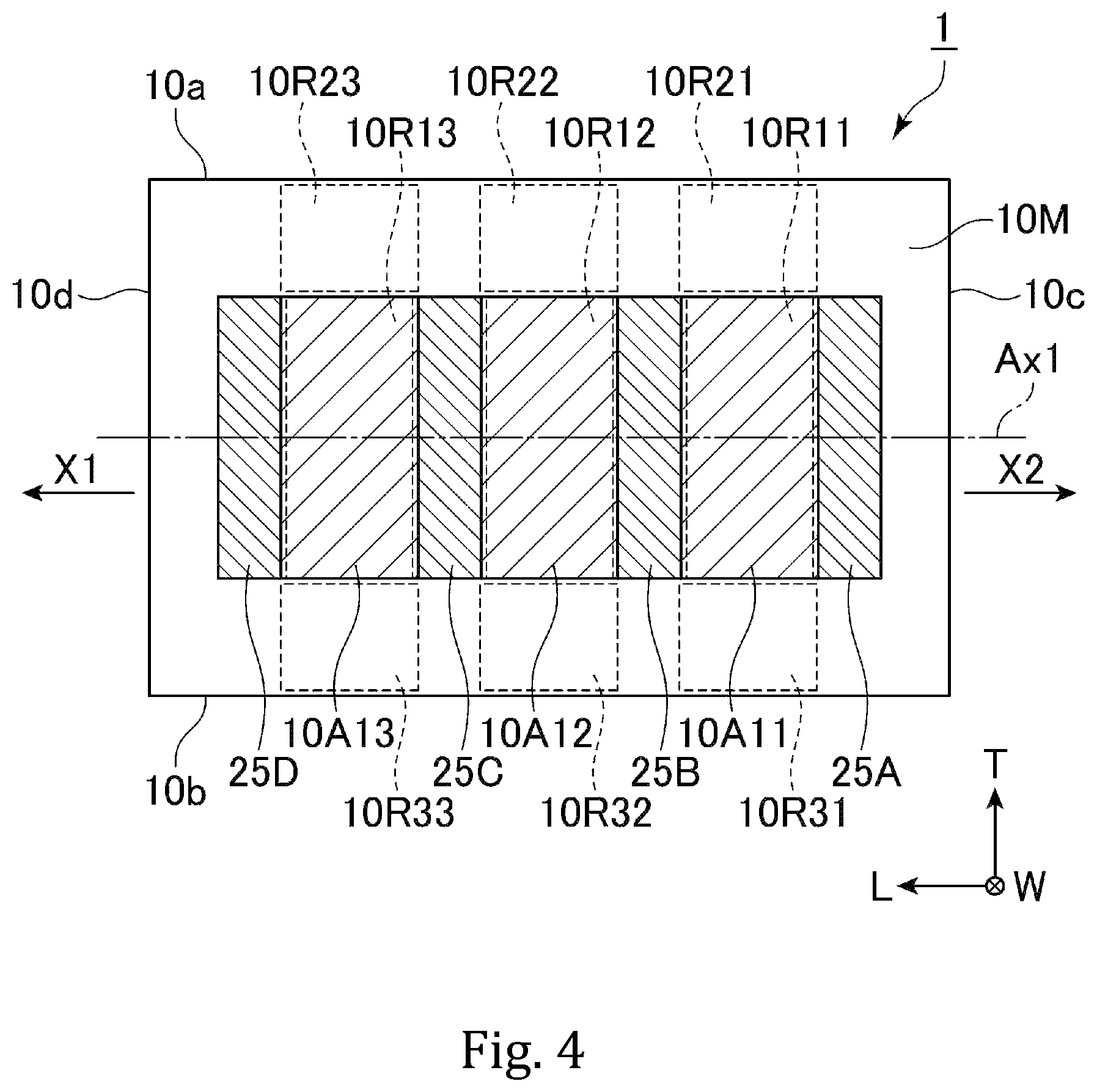 Patent US12567534 Figure 4 – Inductor array