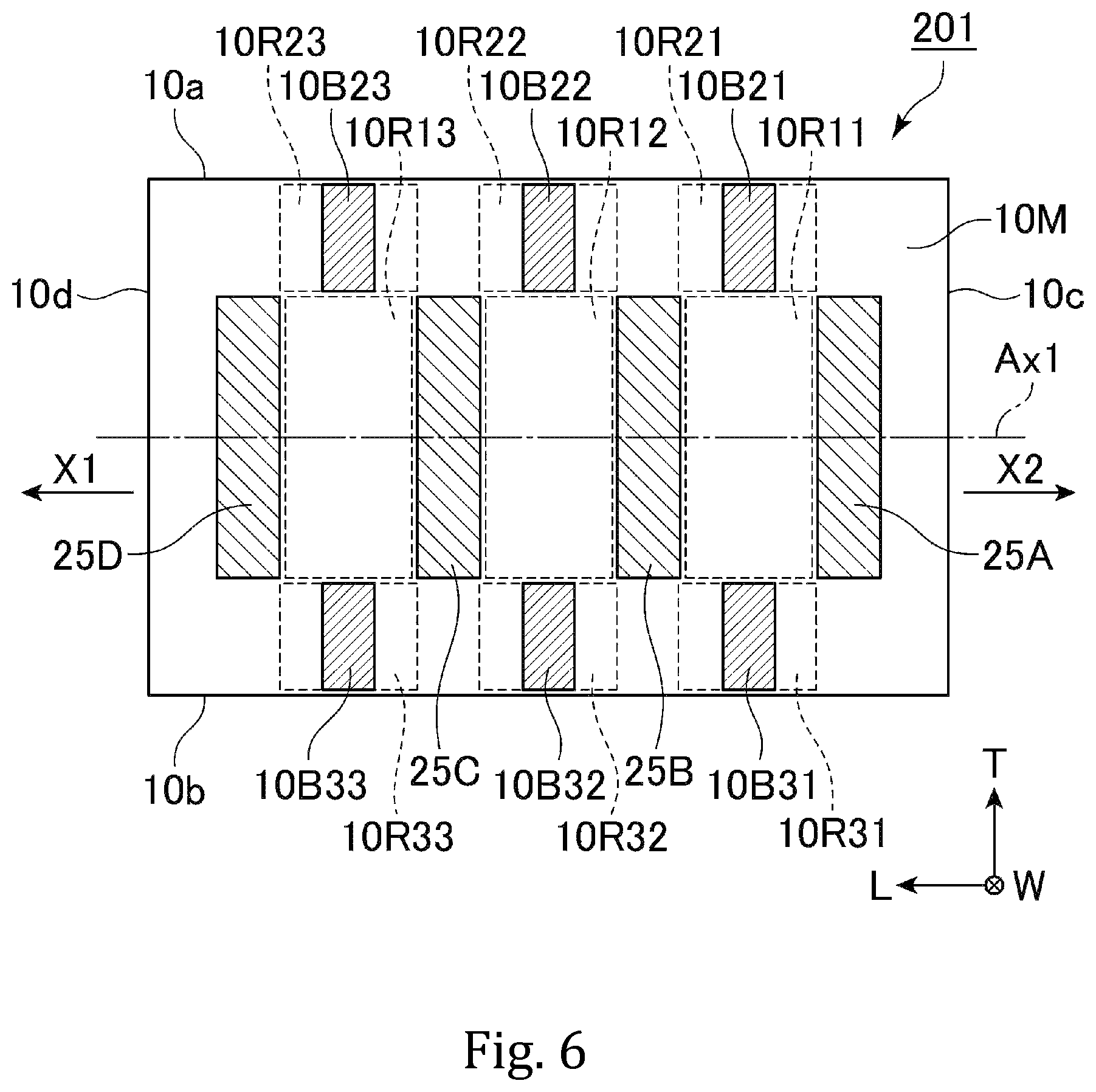 Patent US12567534 Figure 6 – Inductor array