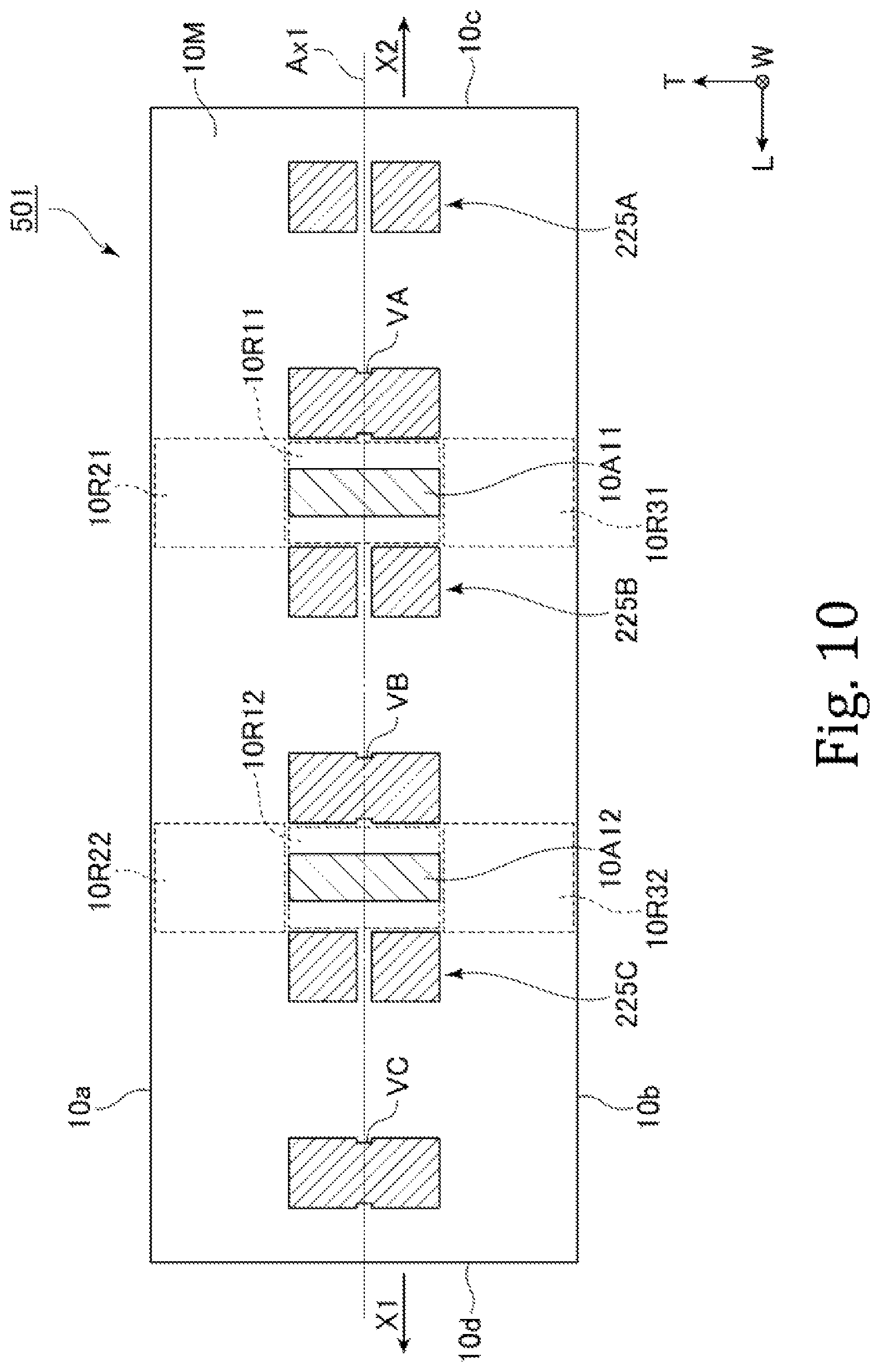 Patent US12567534 Figure 10 – Inductor array