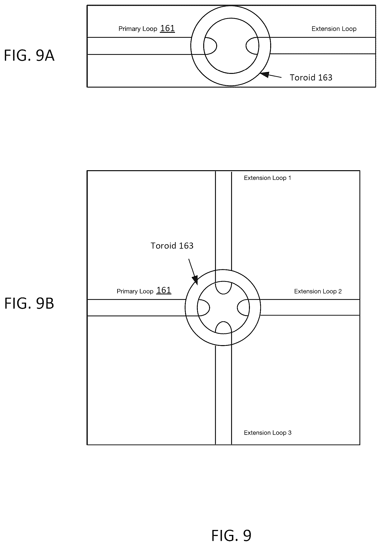 Patent US12567537 Figure 9 – Inductive power and communications bus