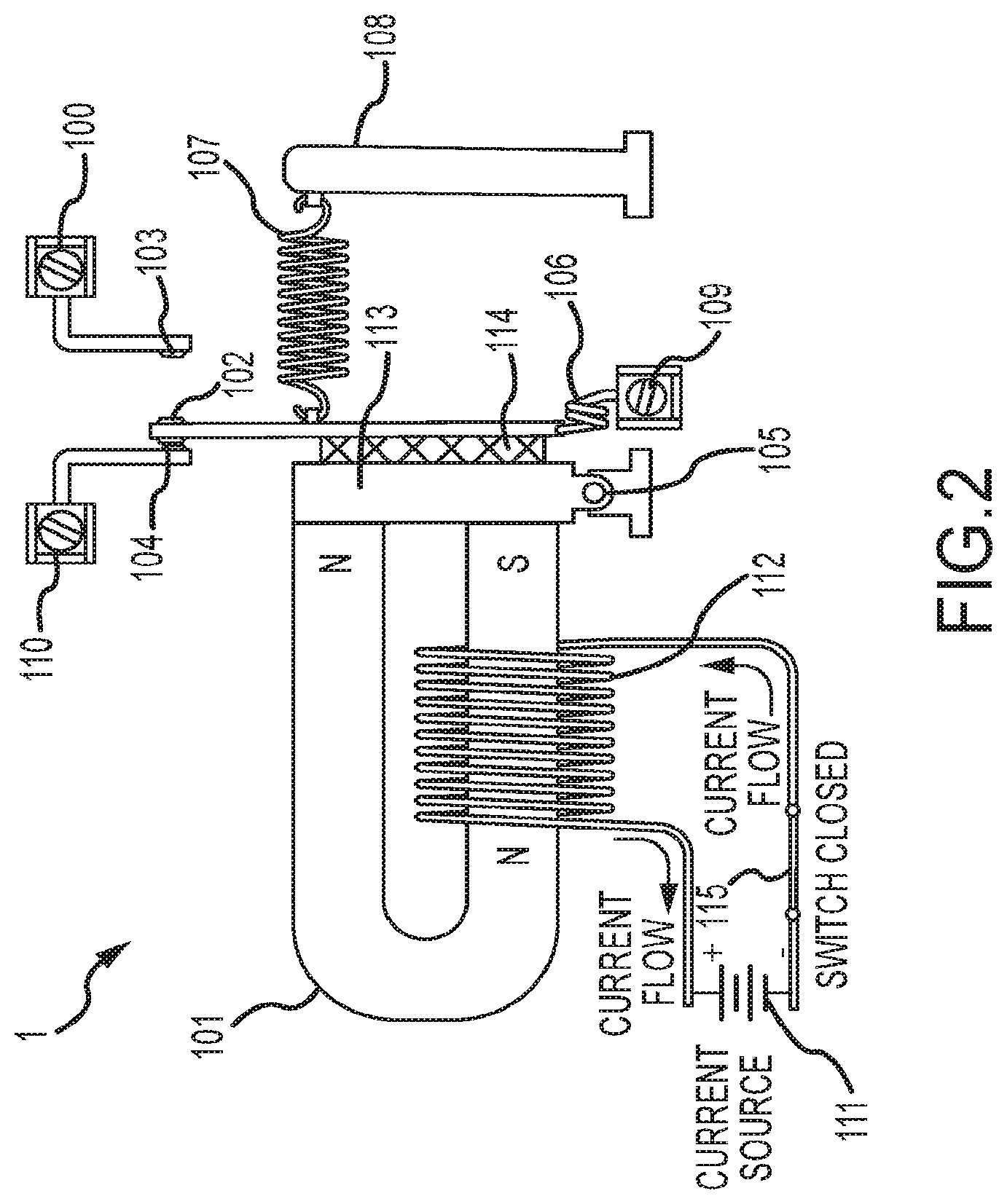 Patent US12567548 Figure 2 – Accelerated motion relay