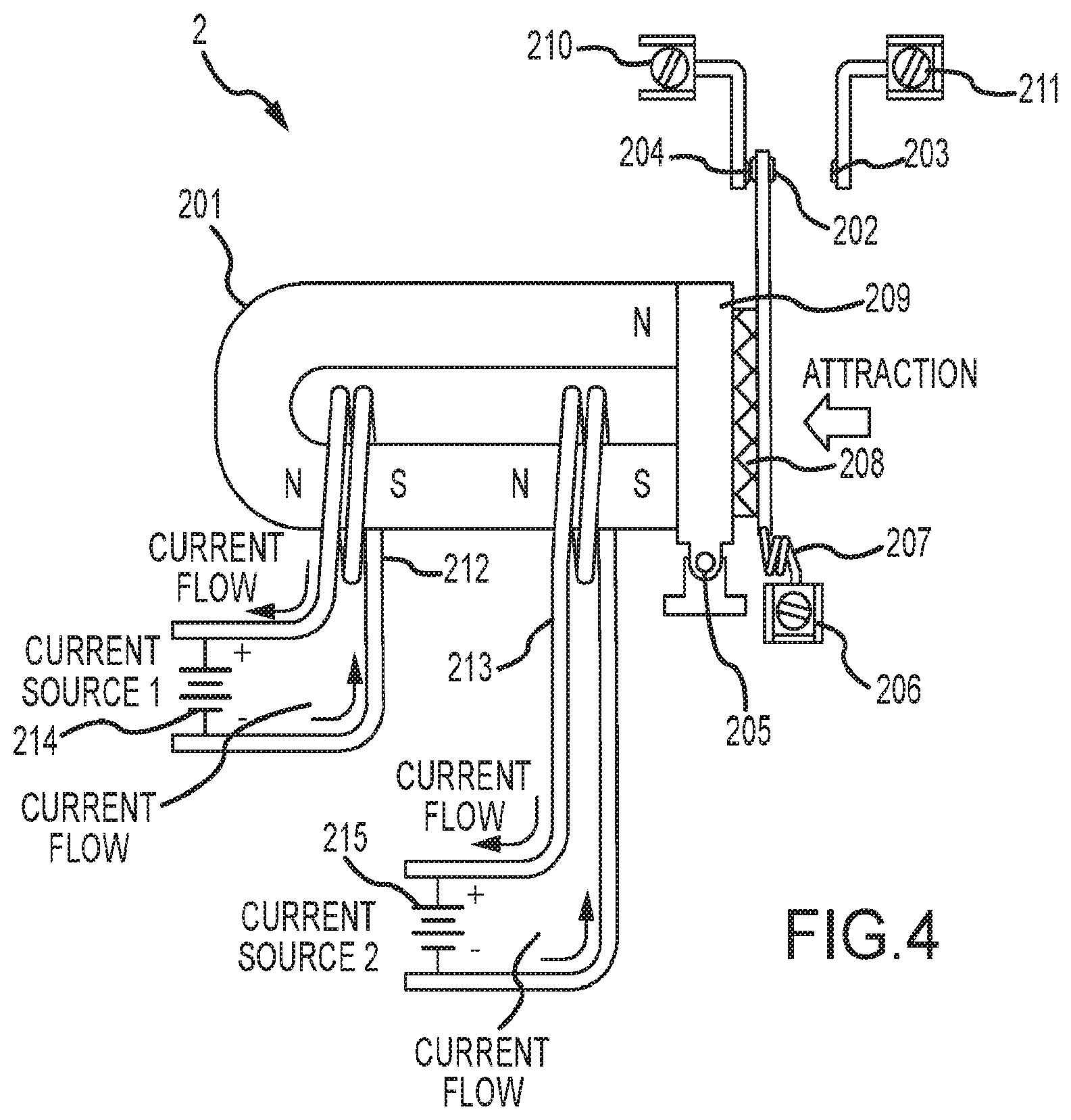 Patent US12567548 Figure 4 – Accelerated motion relay