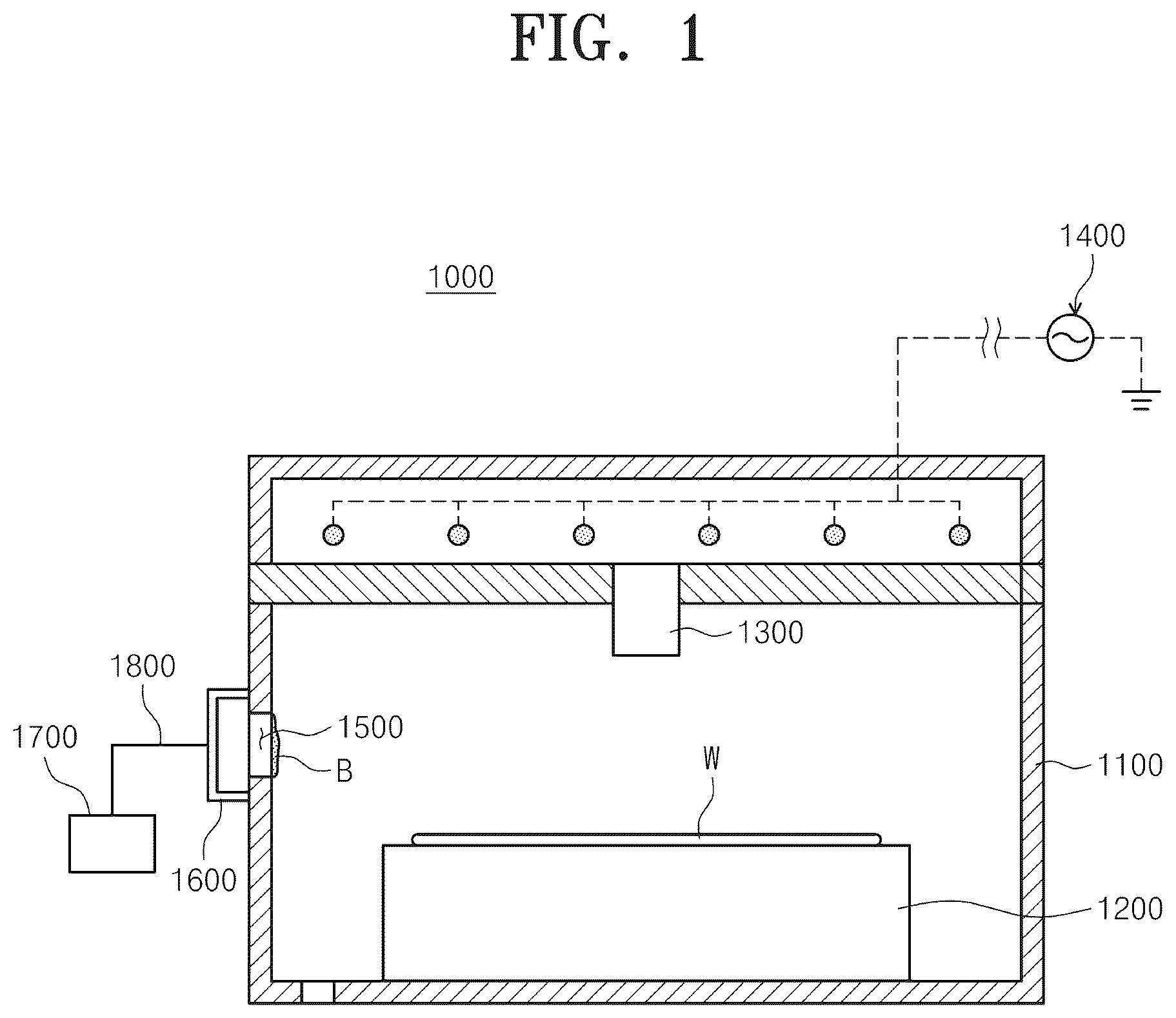 Patent US12567570 Figure 1 – Apparatus for treating substrate and method for treating substrate