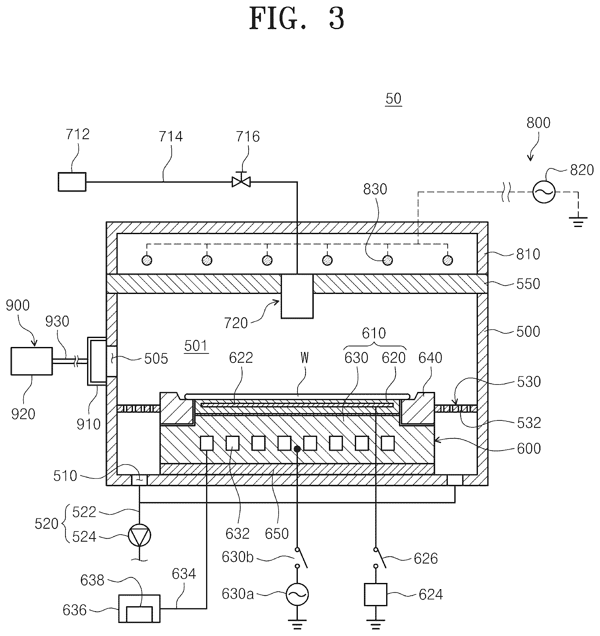 Patent US12567570 Figure 3 – Apparatus for treating substrate and method for treating substrate