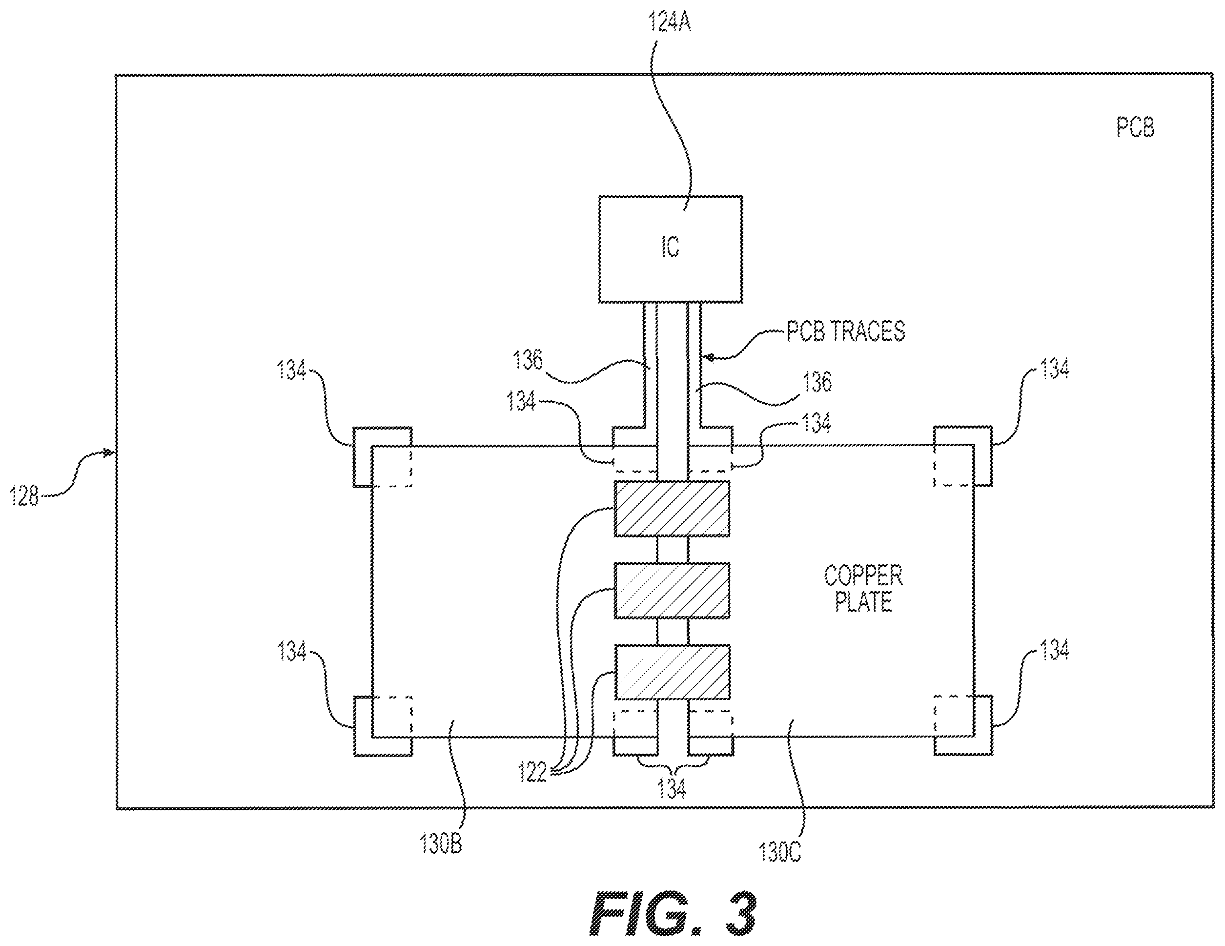 Patent US12567607 Figure 3 – Lithium-ion battery management system (BMS) having compact heat sinking arrangement, lithium-ion battery having BMS with compact heat sinking arrangement, and method of making BMS with compact heat sinking arrangement