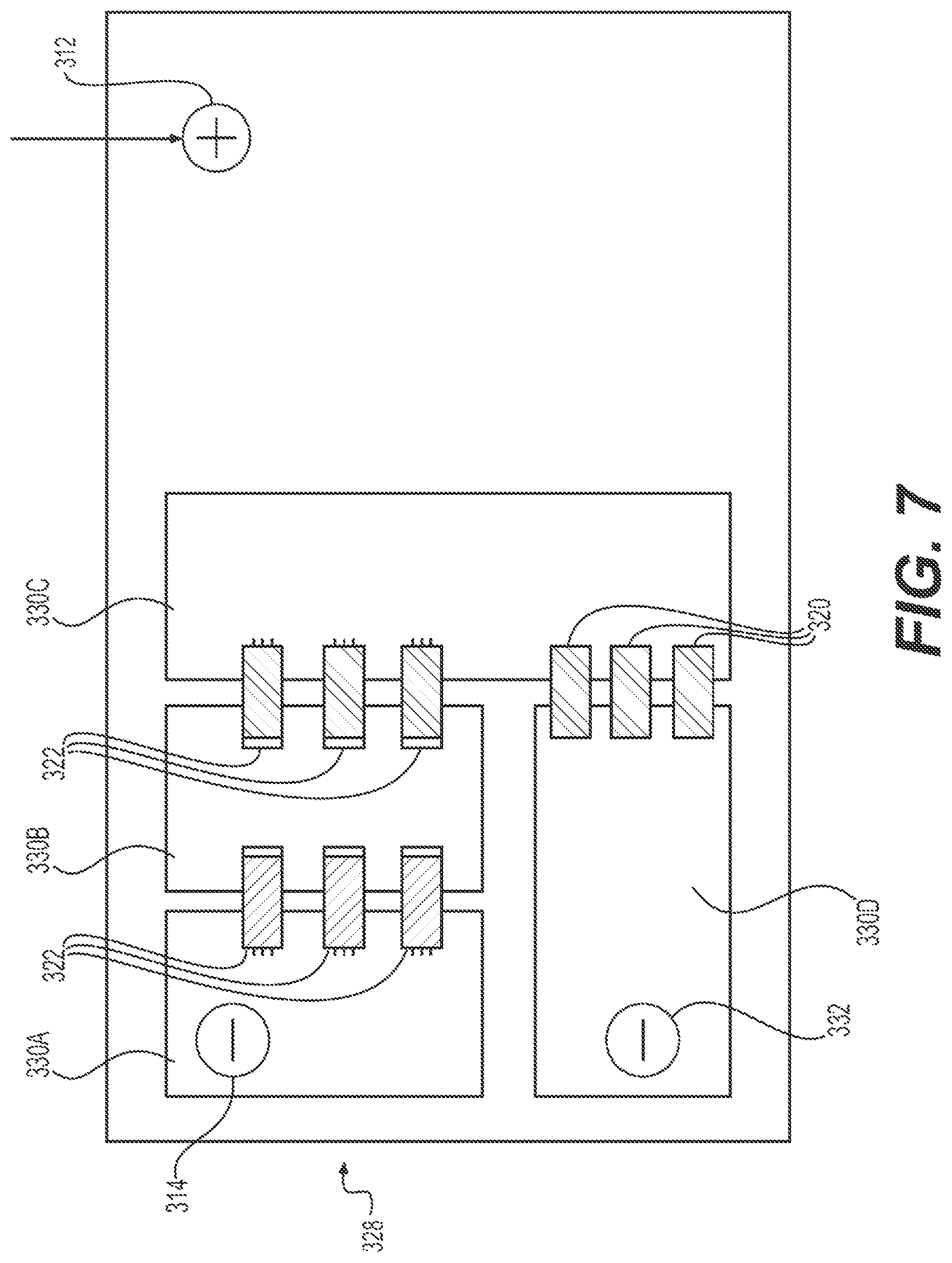 Patent US12567607 Figure 7 – Lithium-ion battery management system (BMS) having compact heat sinking arrangement, lithium-ion battery having BMS with compact heat sinking arrangement, and method of making BMS with compact heat sinking arrangement