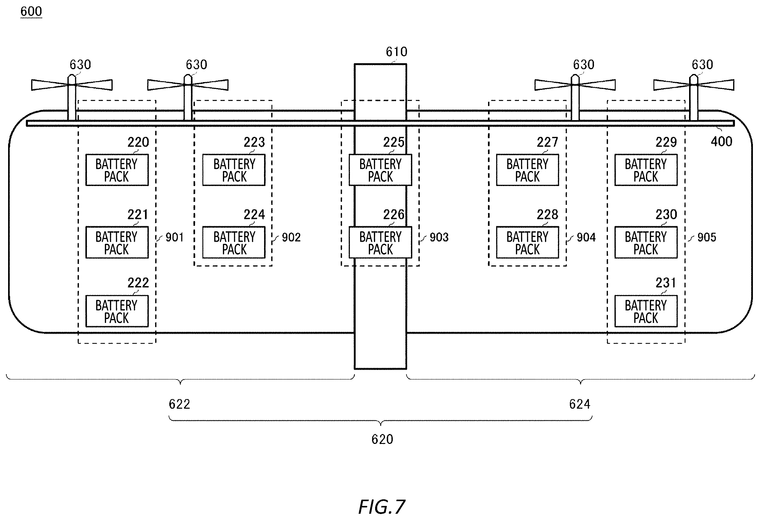 Patent US12567608 Figure 7 – System, program, and management method