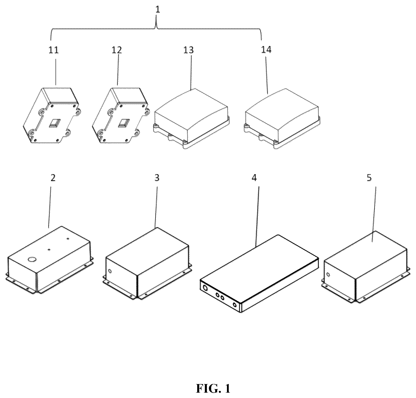 Patent US12567612 Figure 1 – Monitoring and early warning system for power lithium ion battery transport case and monitoring and early warning method